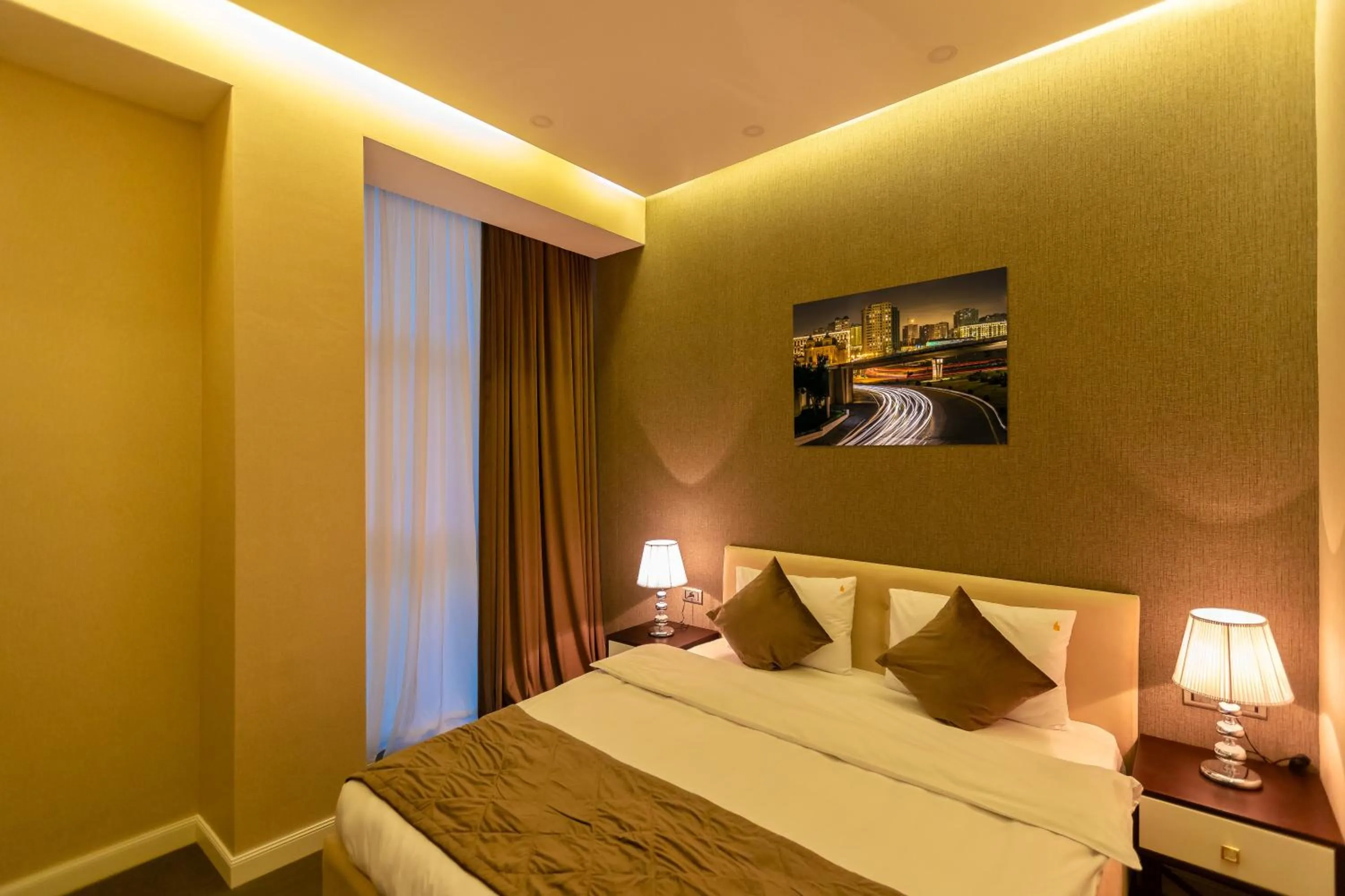 Bedroom in Aksent Hotel