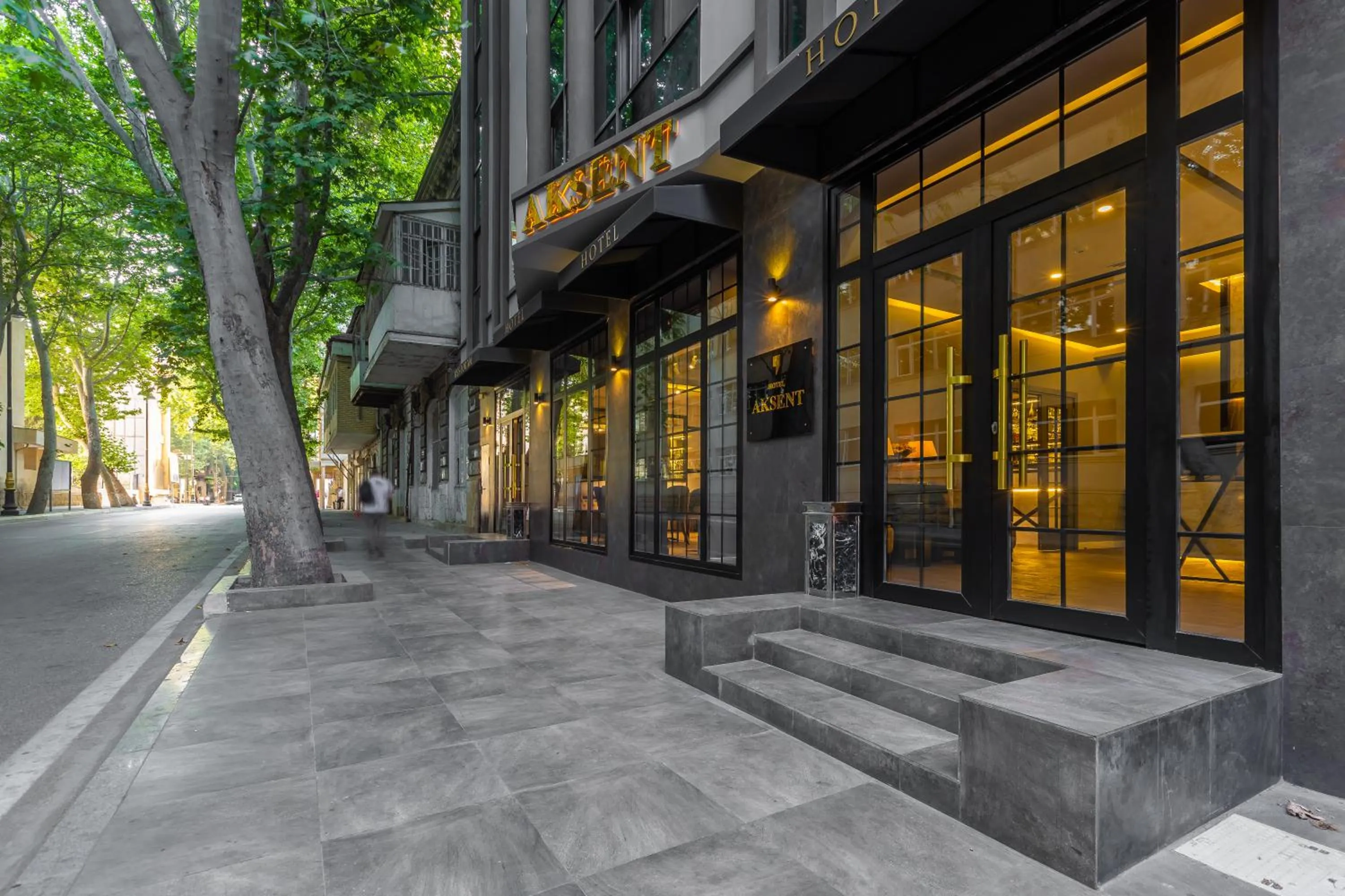 Facade/entrance in Aksent Hotel