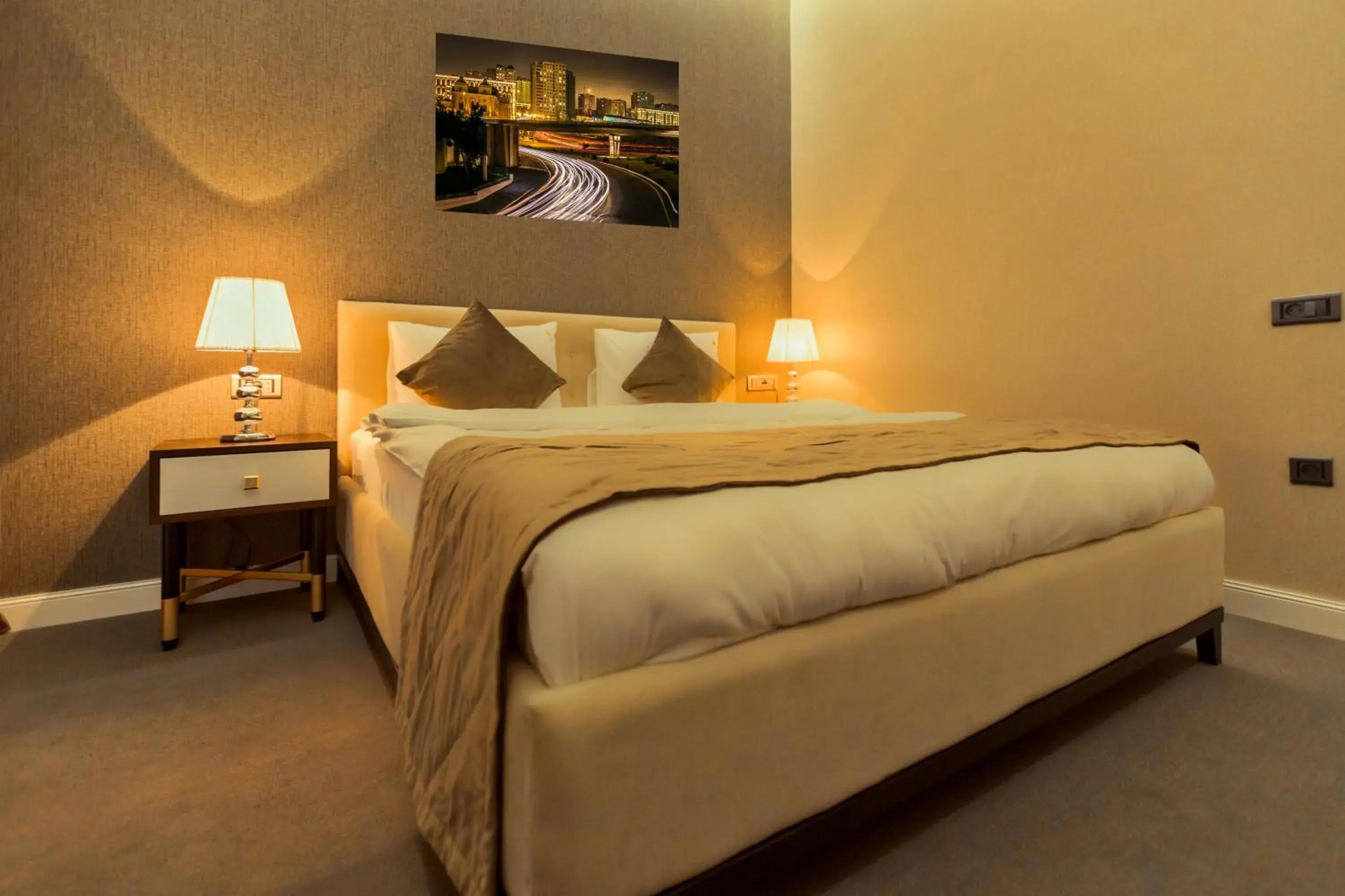 Bedroom, Bed in Aksent Hotel Bedroom, Bed in Aksent Hotel