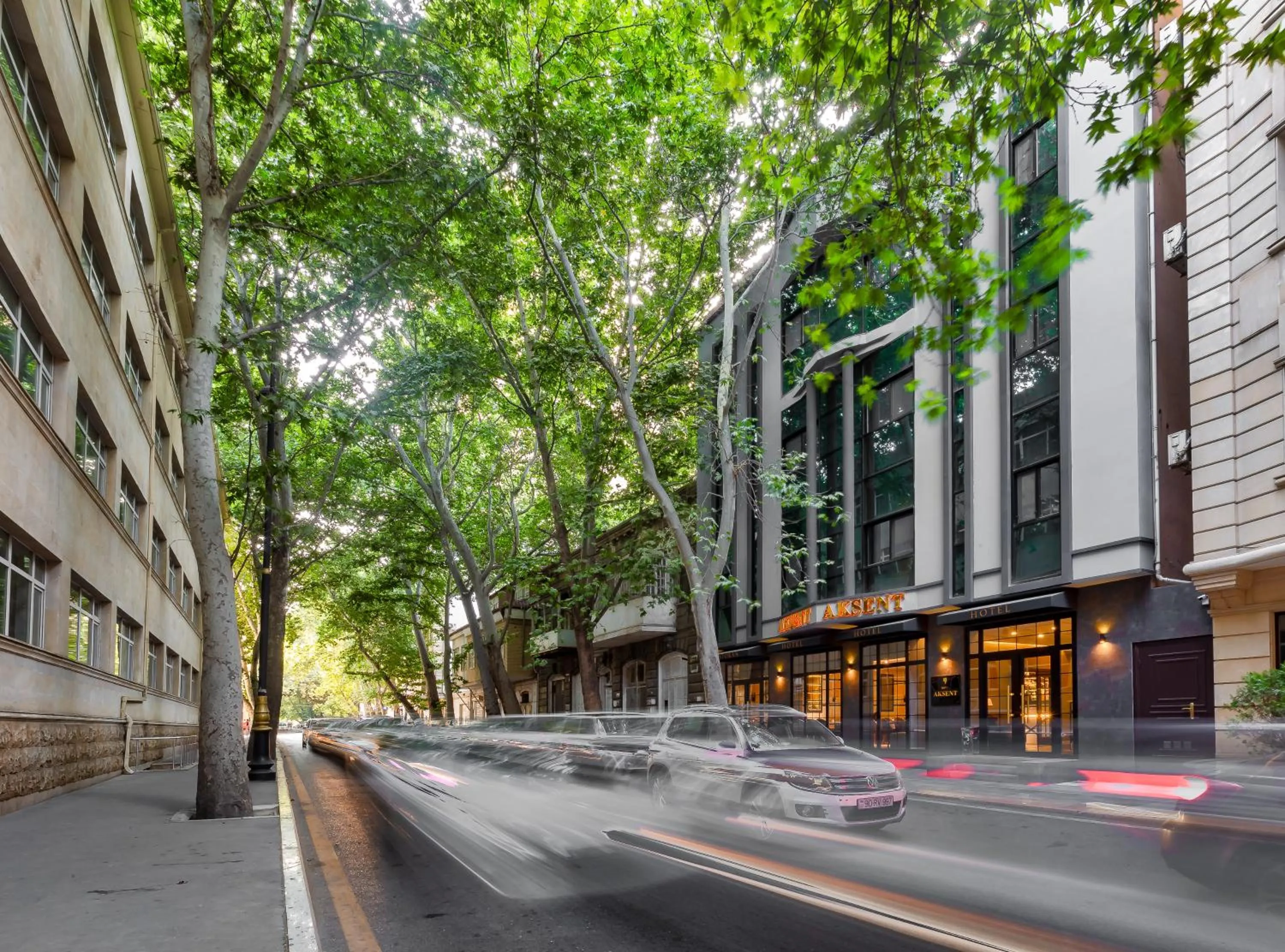 Property building in Aksent Hotel