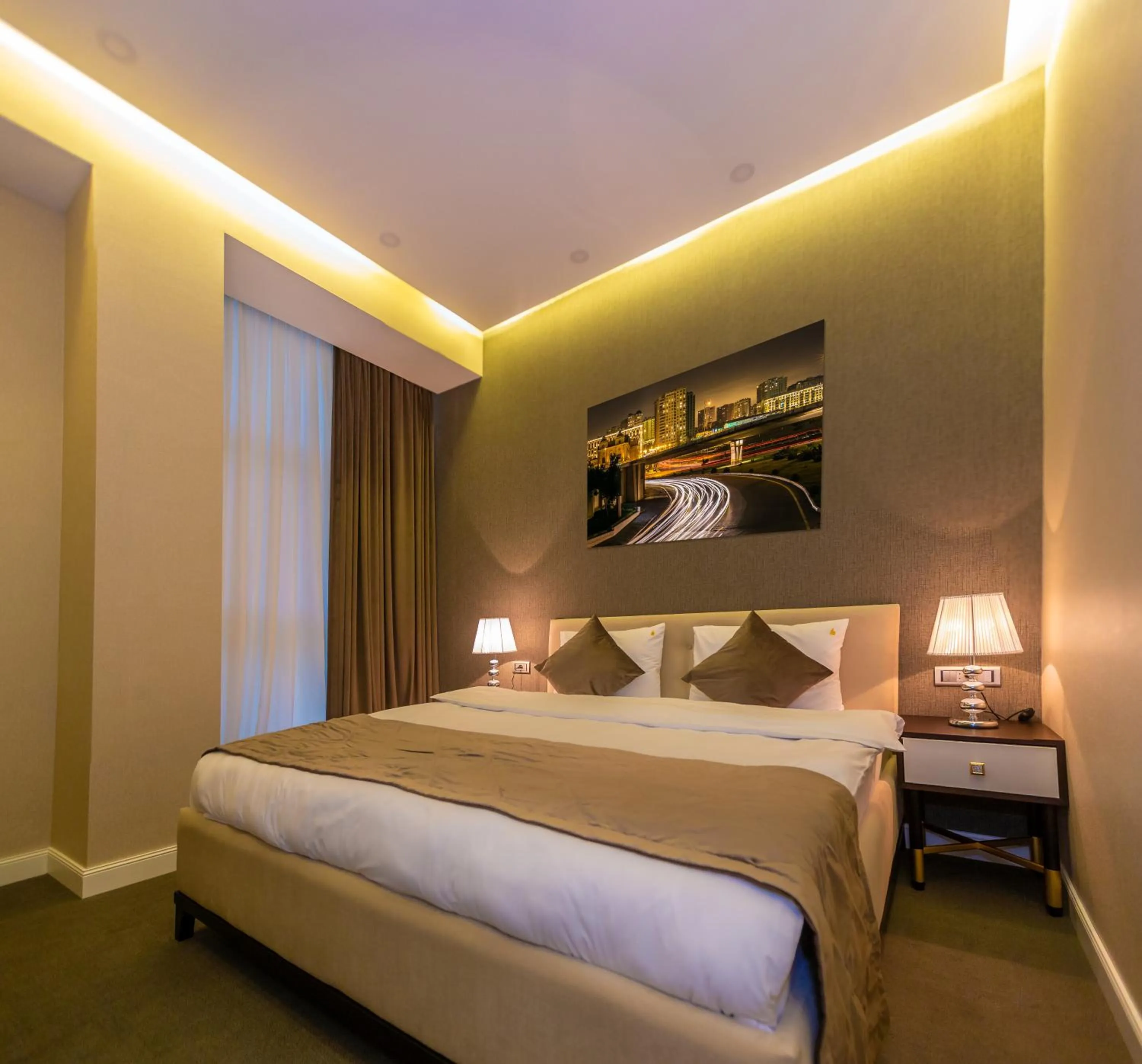 Bedroom in Aksent Hotel