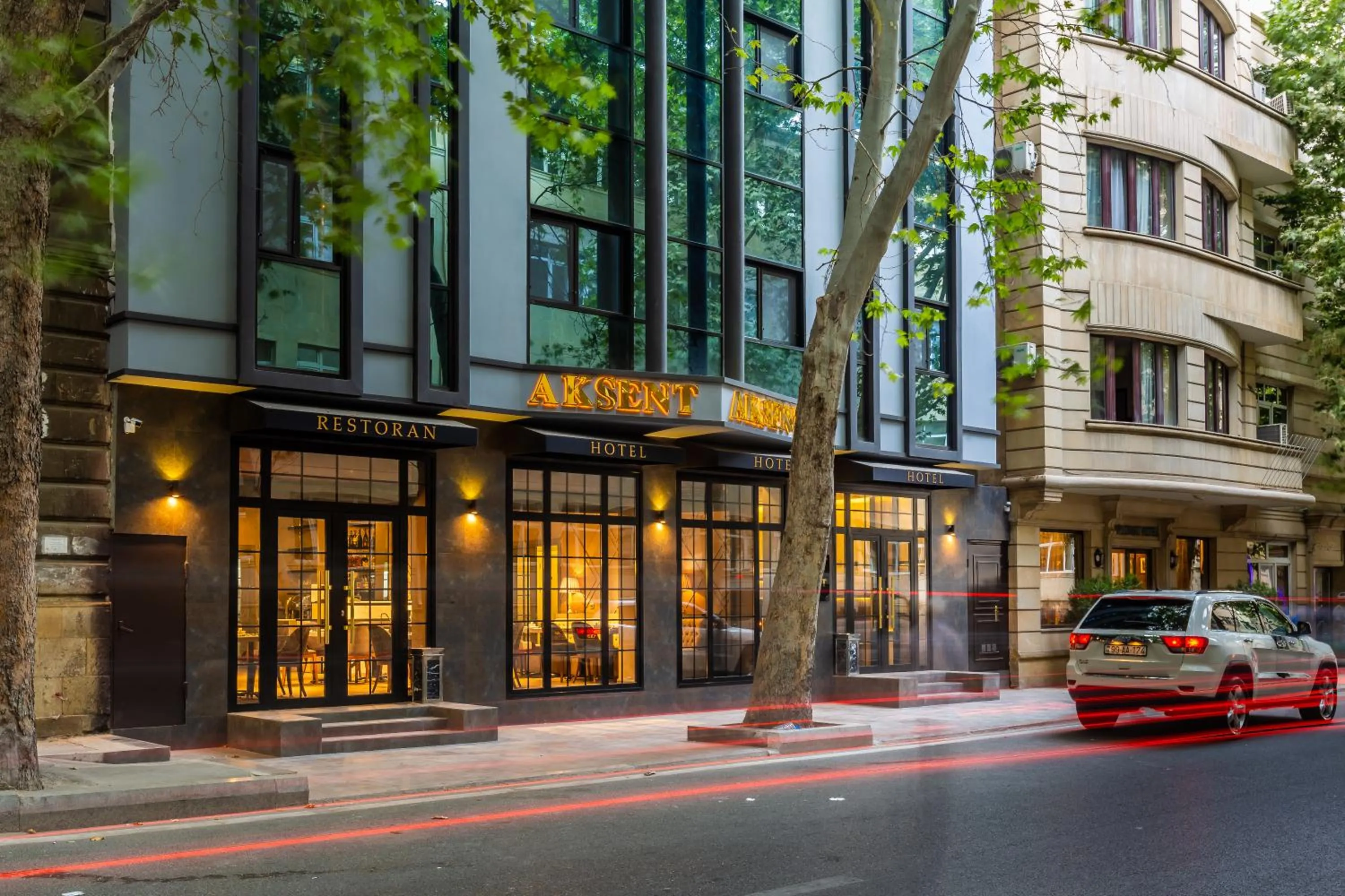 Property building in Aksent Hotel