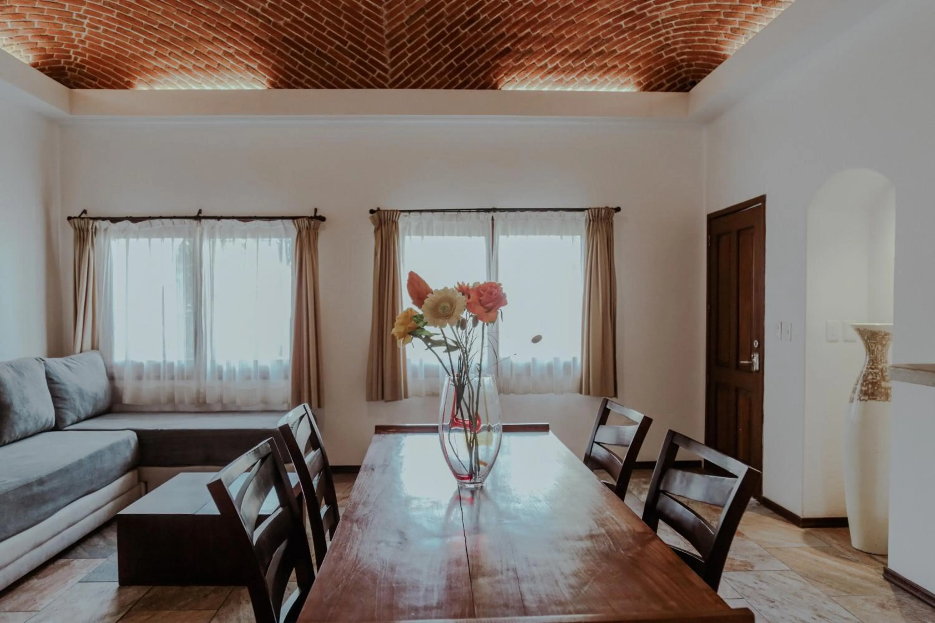 Bed in Fabiola Condo Hotel