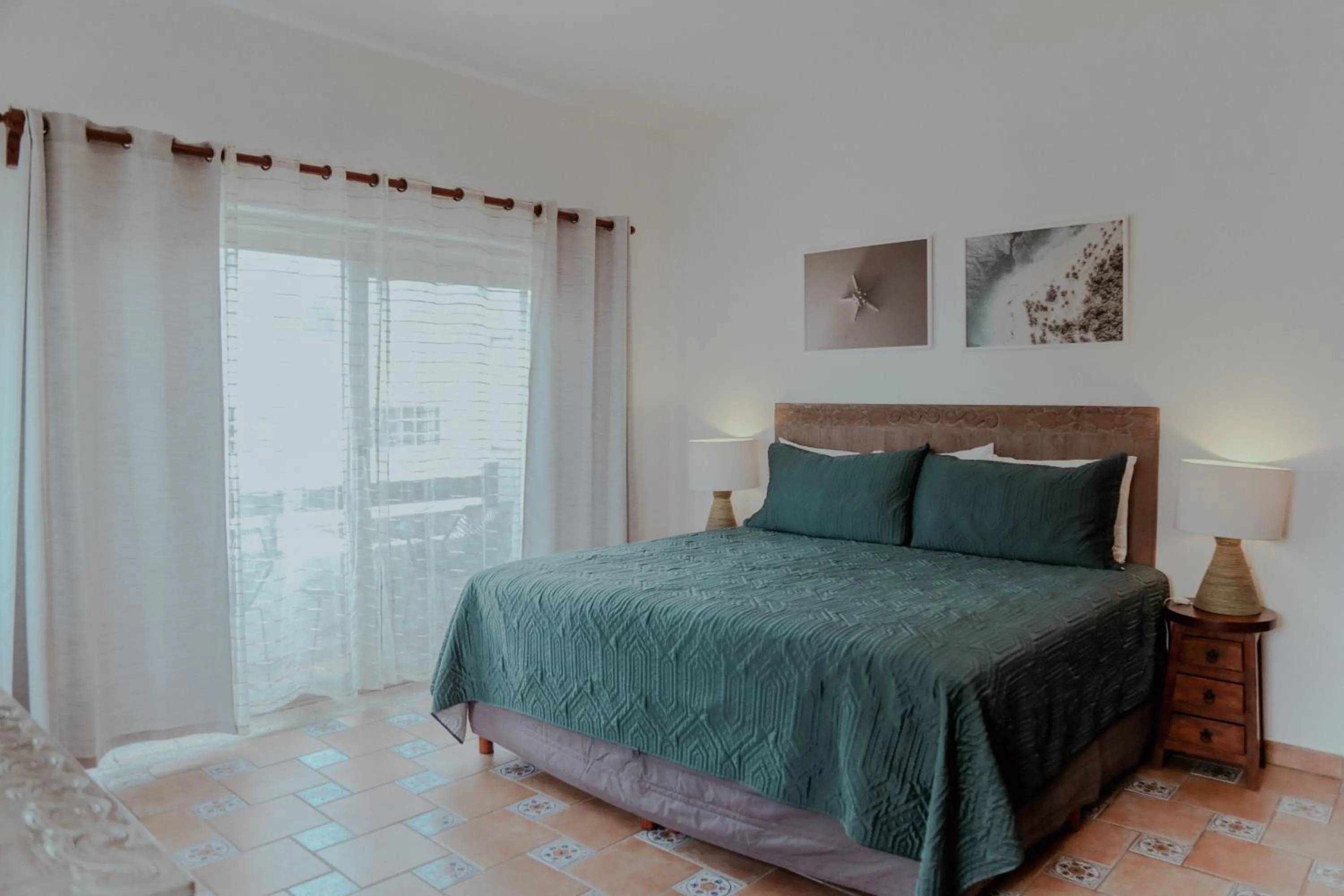 Bed in Fabiola Condo Hotel