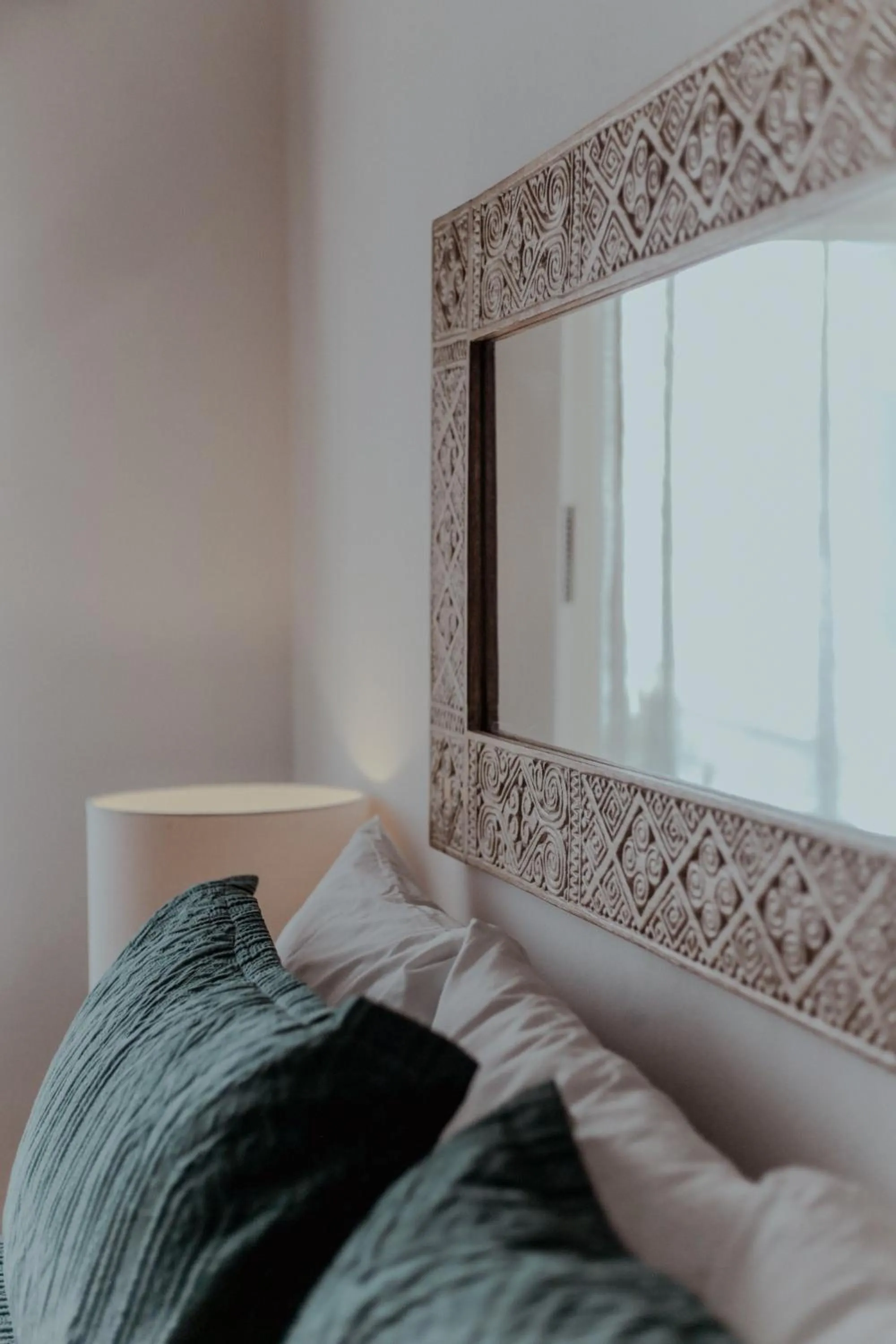 Bed in Fabiola Condo Hotel