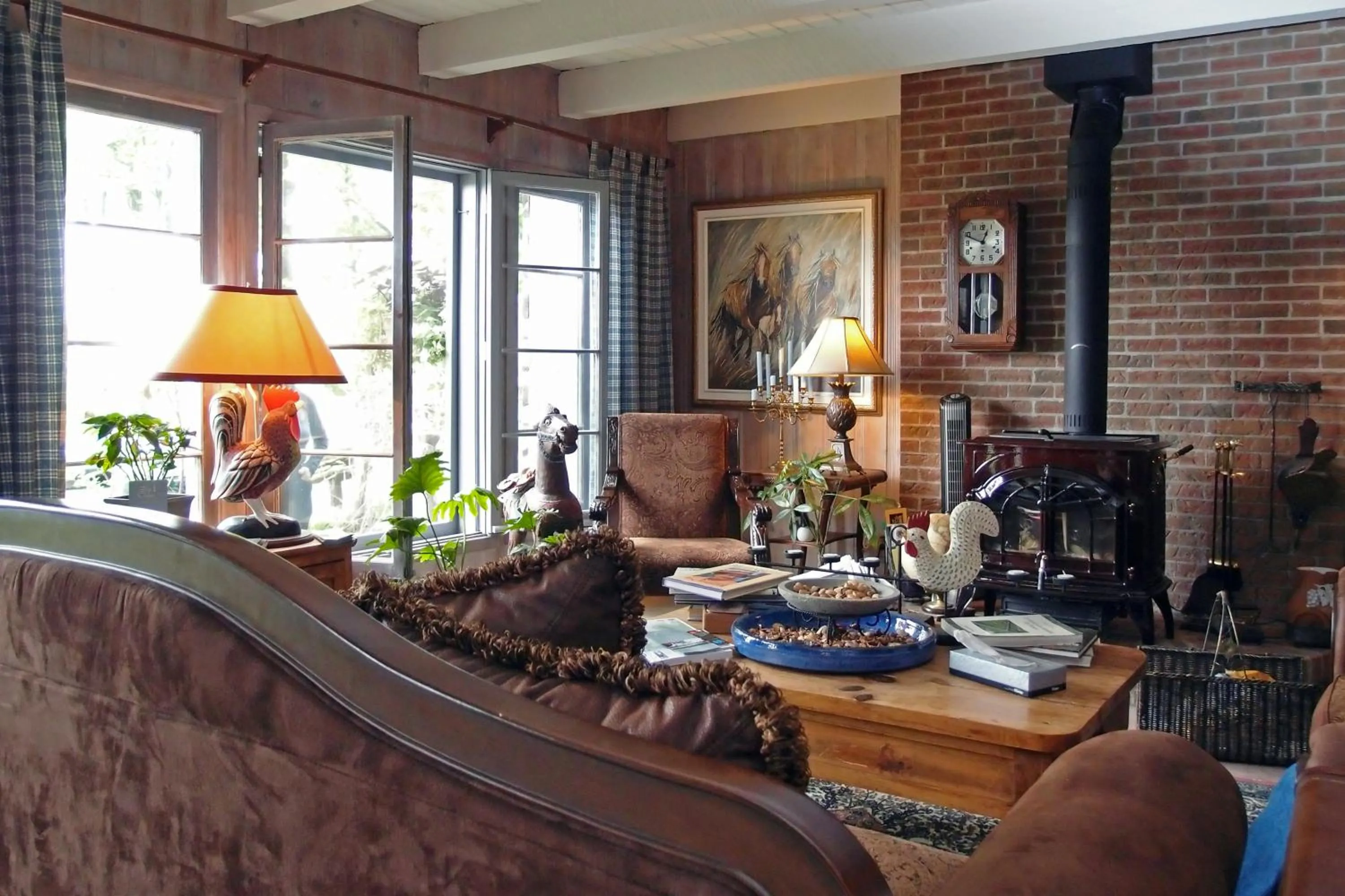 Living room in Le Petit Clocher Gite Touristique B & B