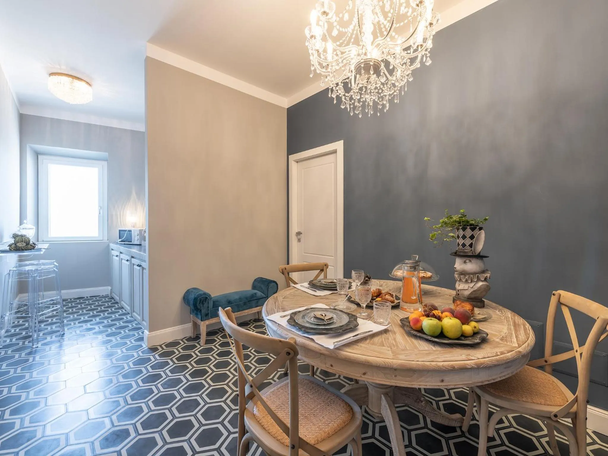 Italian breakfast in AQUAMADRE Suites