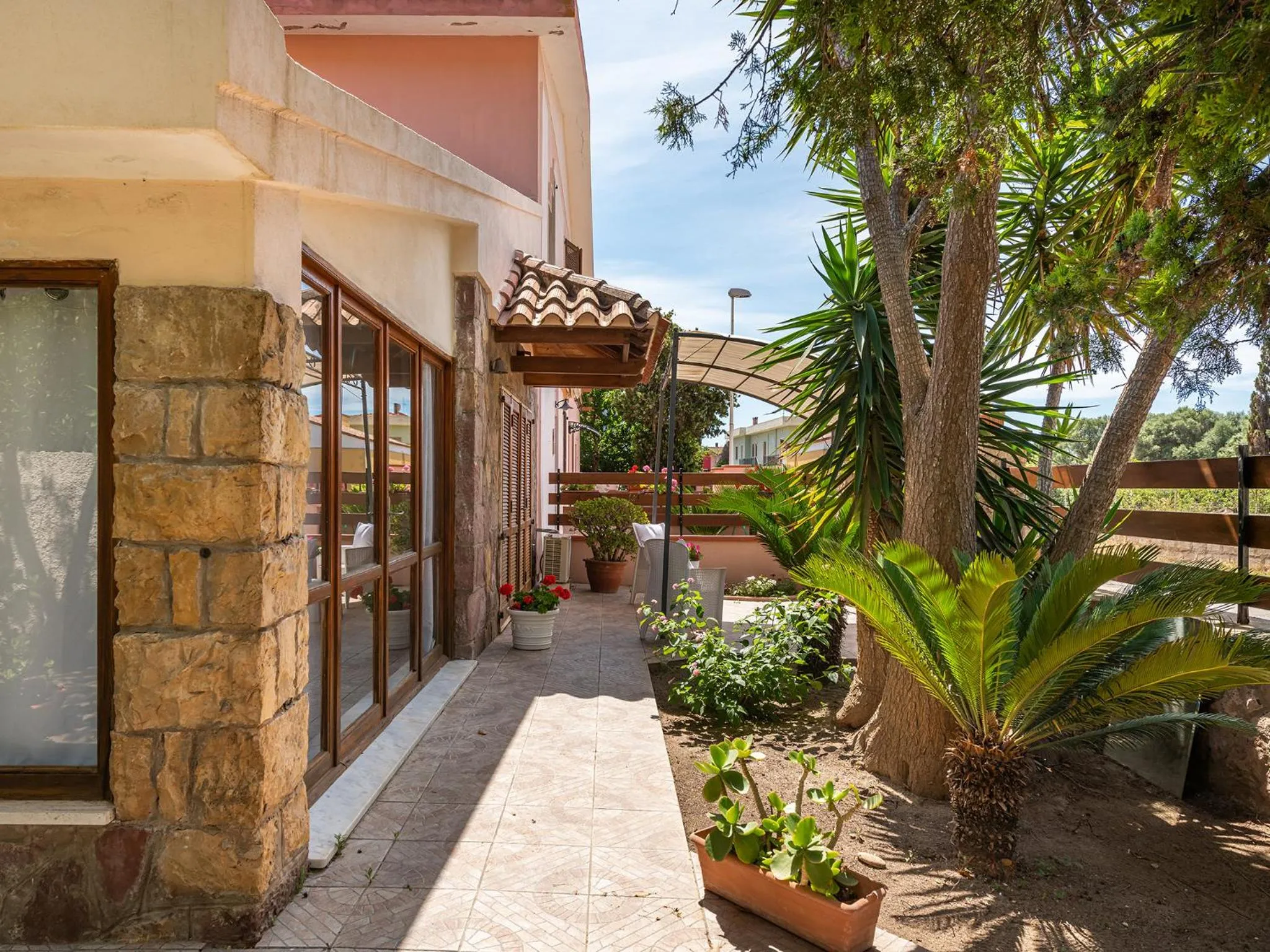 Facade/entrance in Villa Iole Apartment