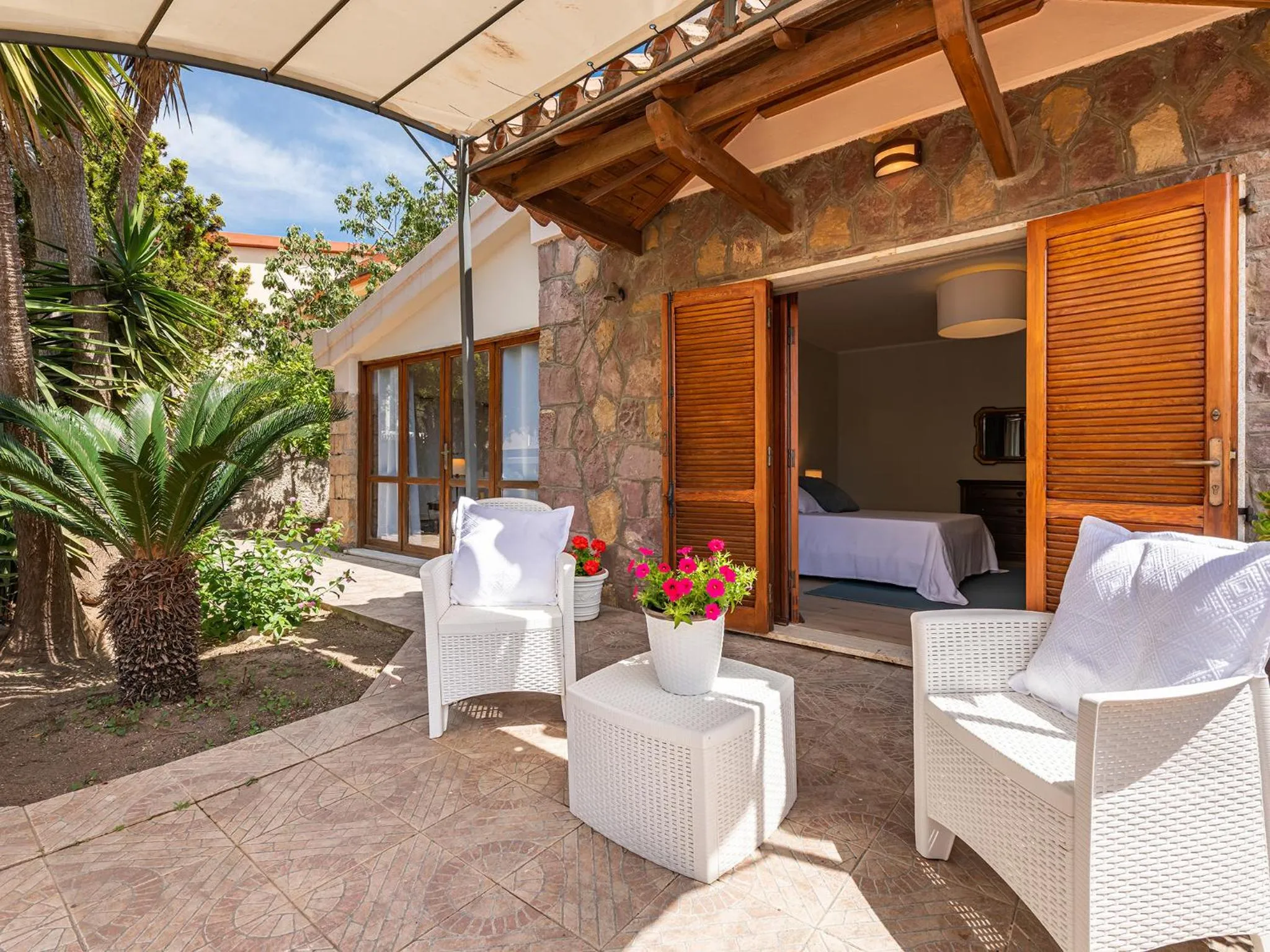 Patio in Villa Iole Apartment