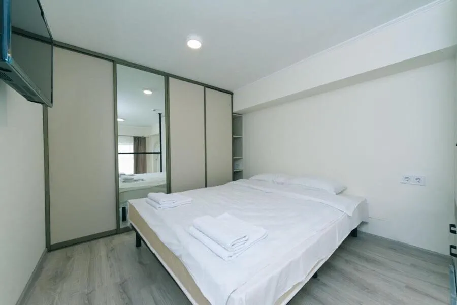 Bed in Studiia na Beresteiskoi