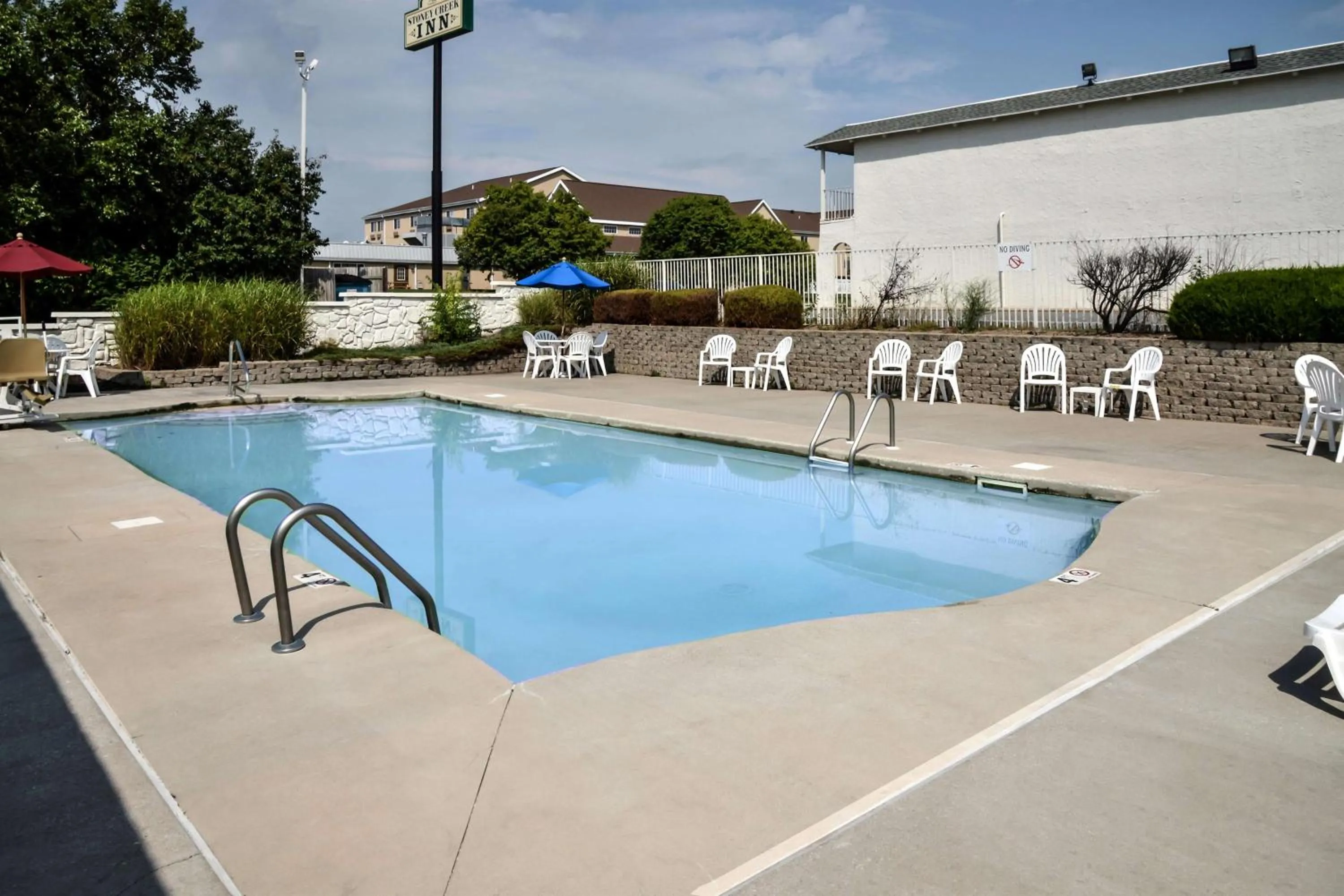 Pool view in Motel 6-Saint Joseph, MO