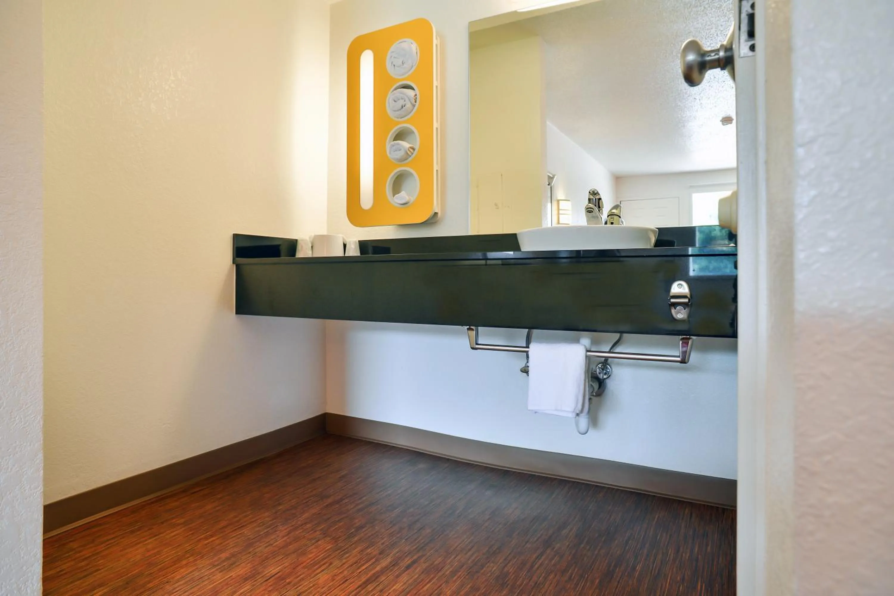 Bathroom in Motel 6-Saint Joseph, MO