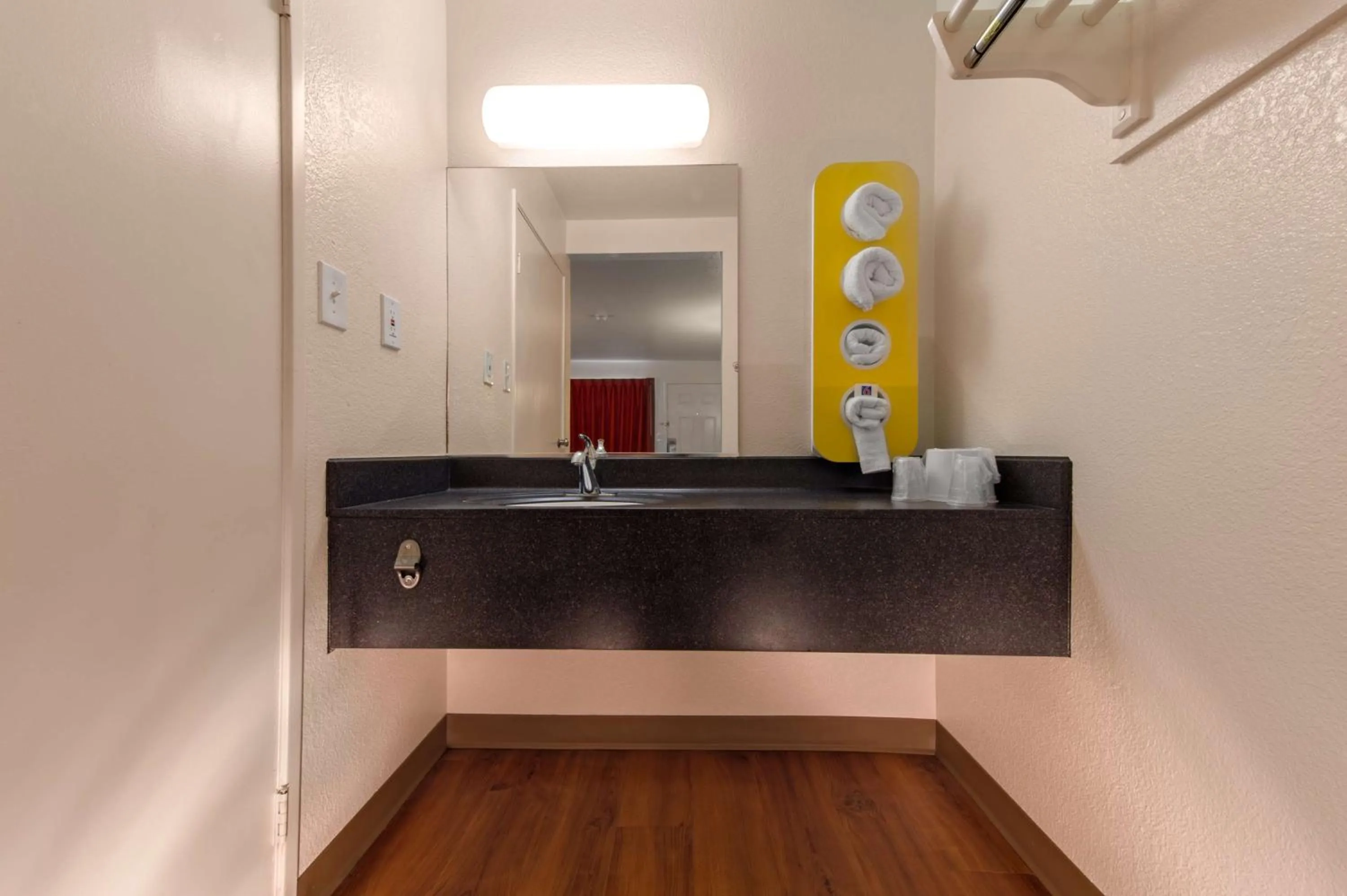 Bathroom in Motel 6-Saint Joseph, MO