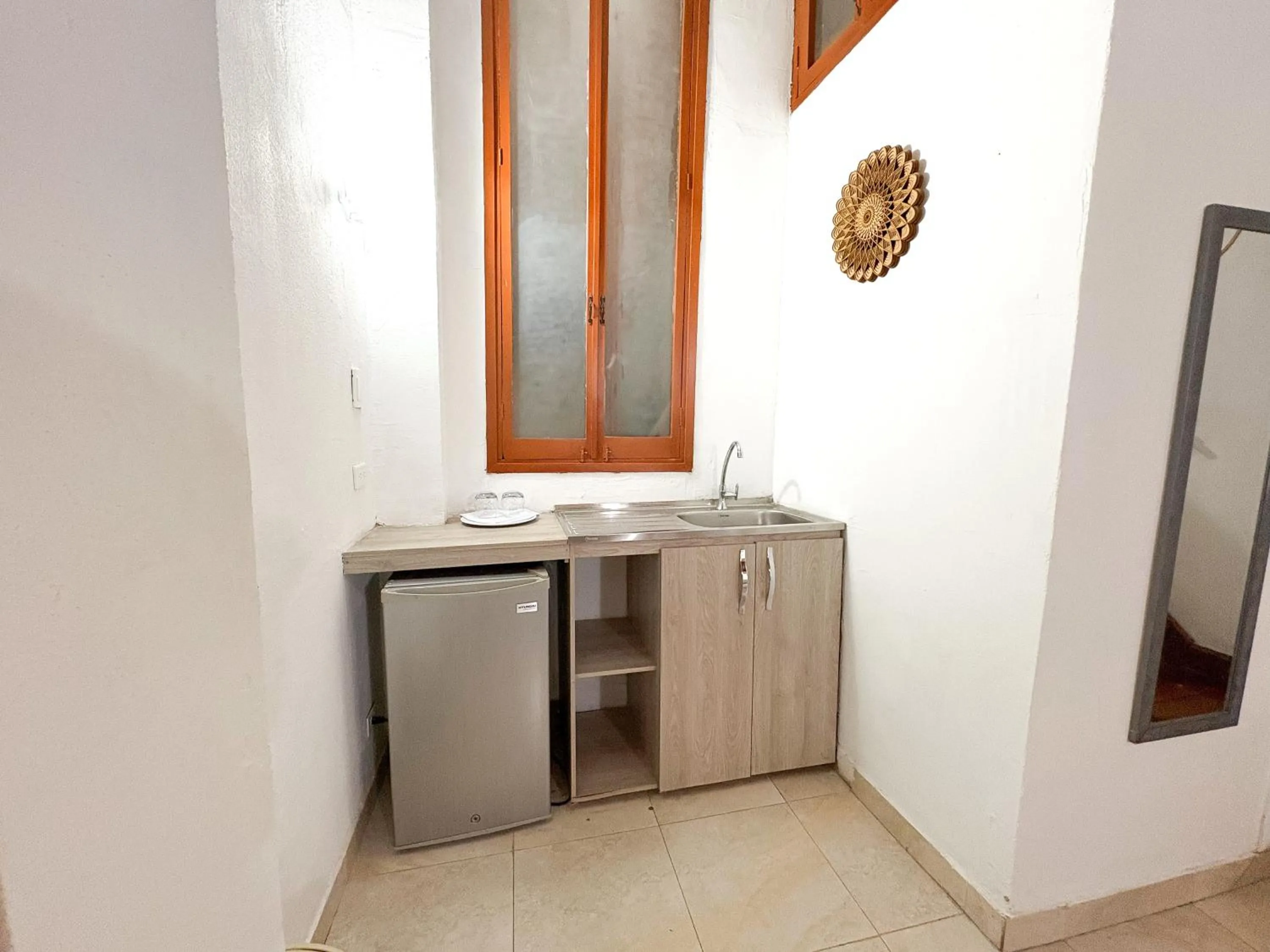 Kitchen or kitchenette in Hotel AT THE PARK