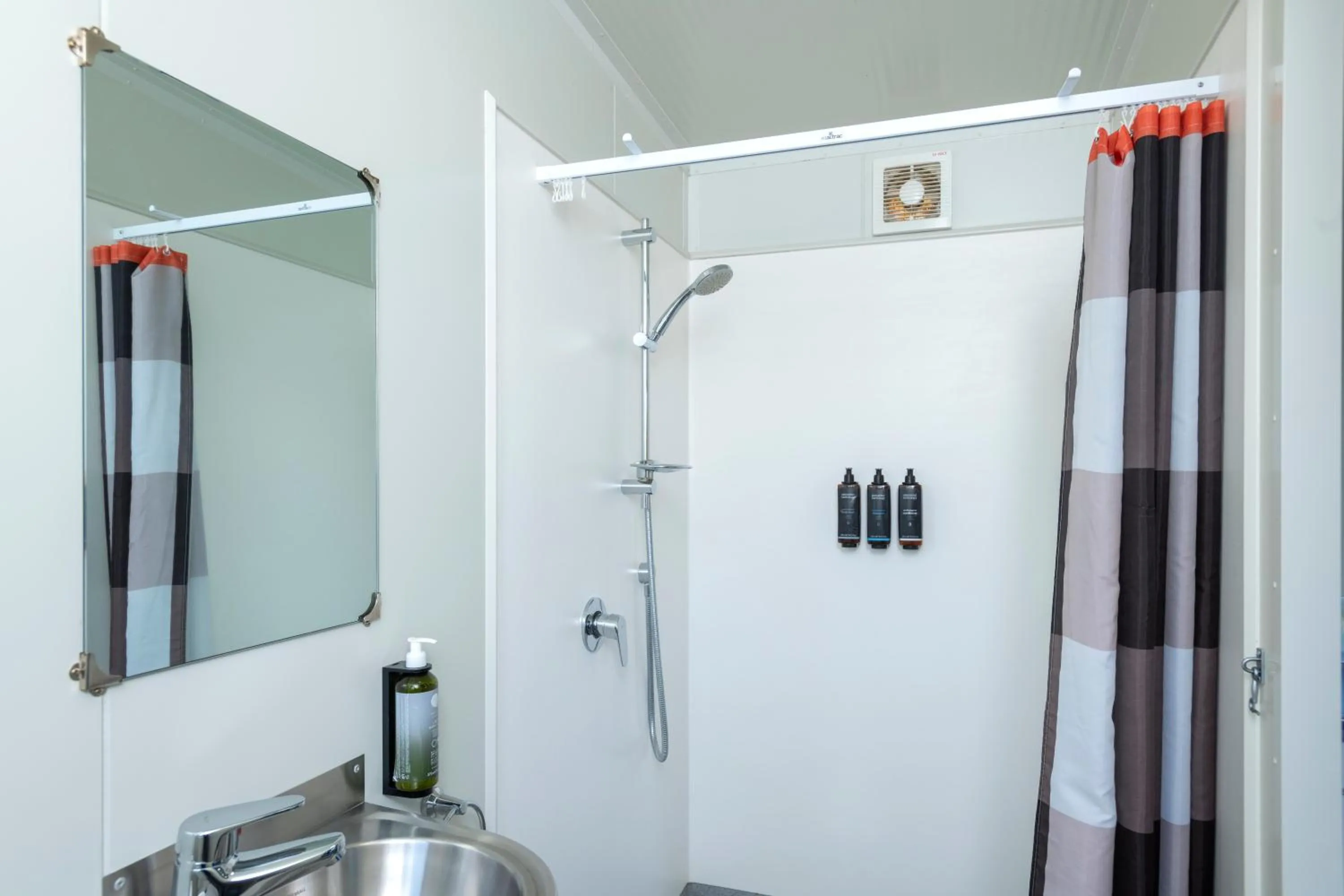 Shower in Riverside Whakatane Holiday Park