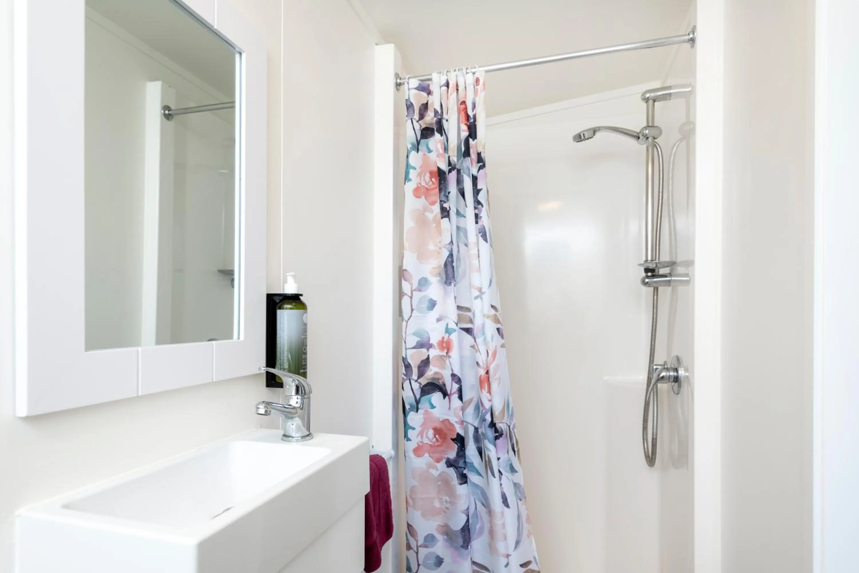 Bathroom in Riverside Whakatane Holiday Park