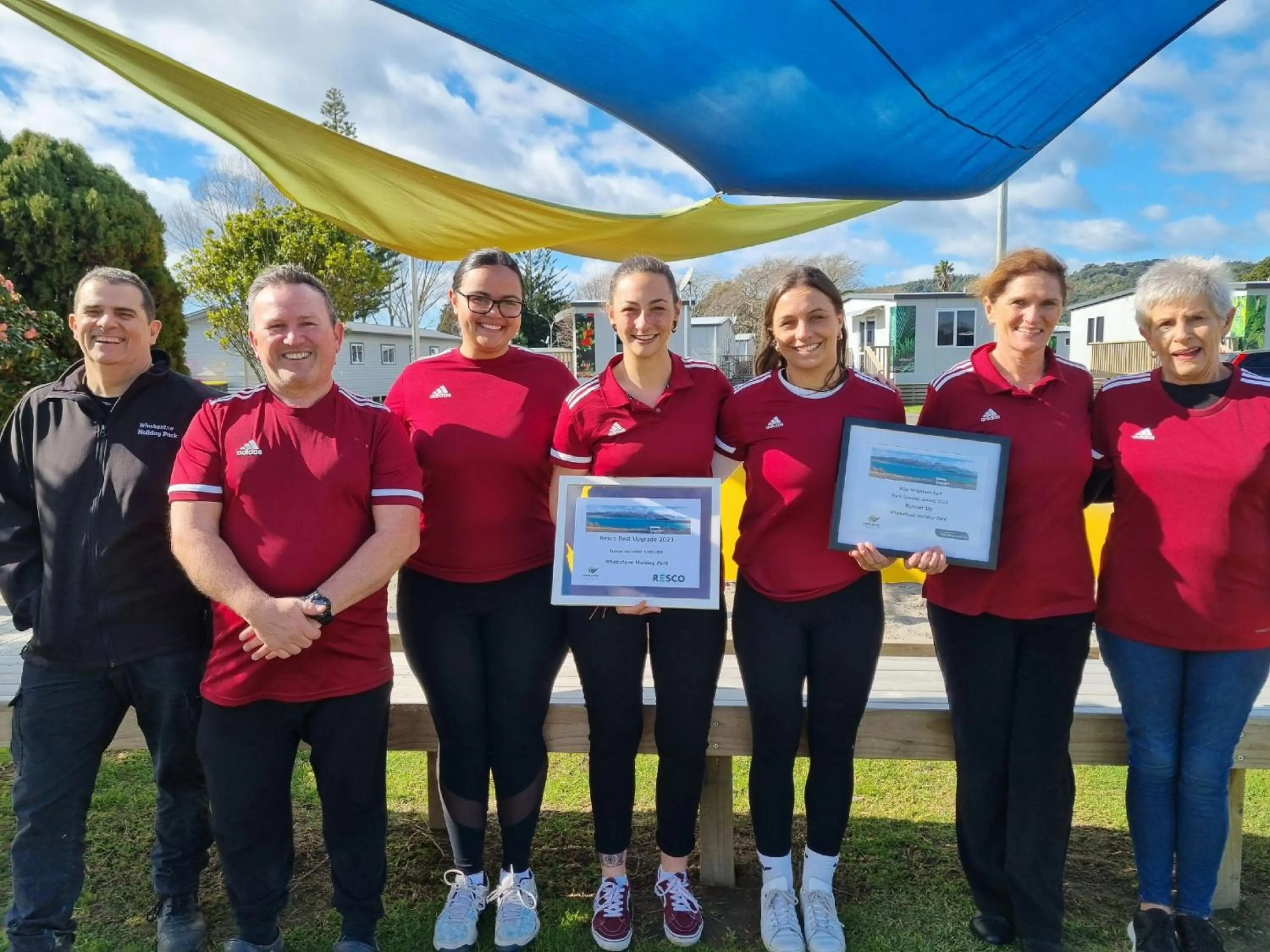 Staff in Riverside Whakatane Holiday Park