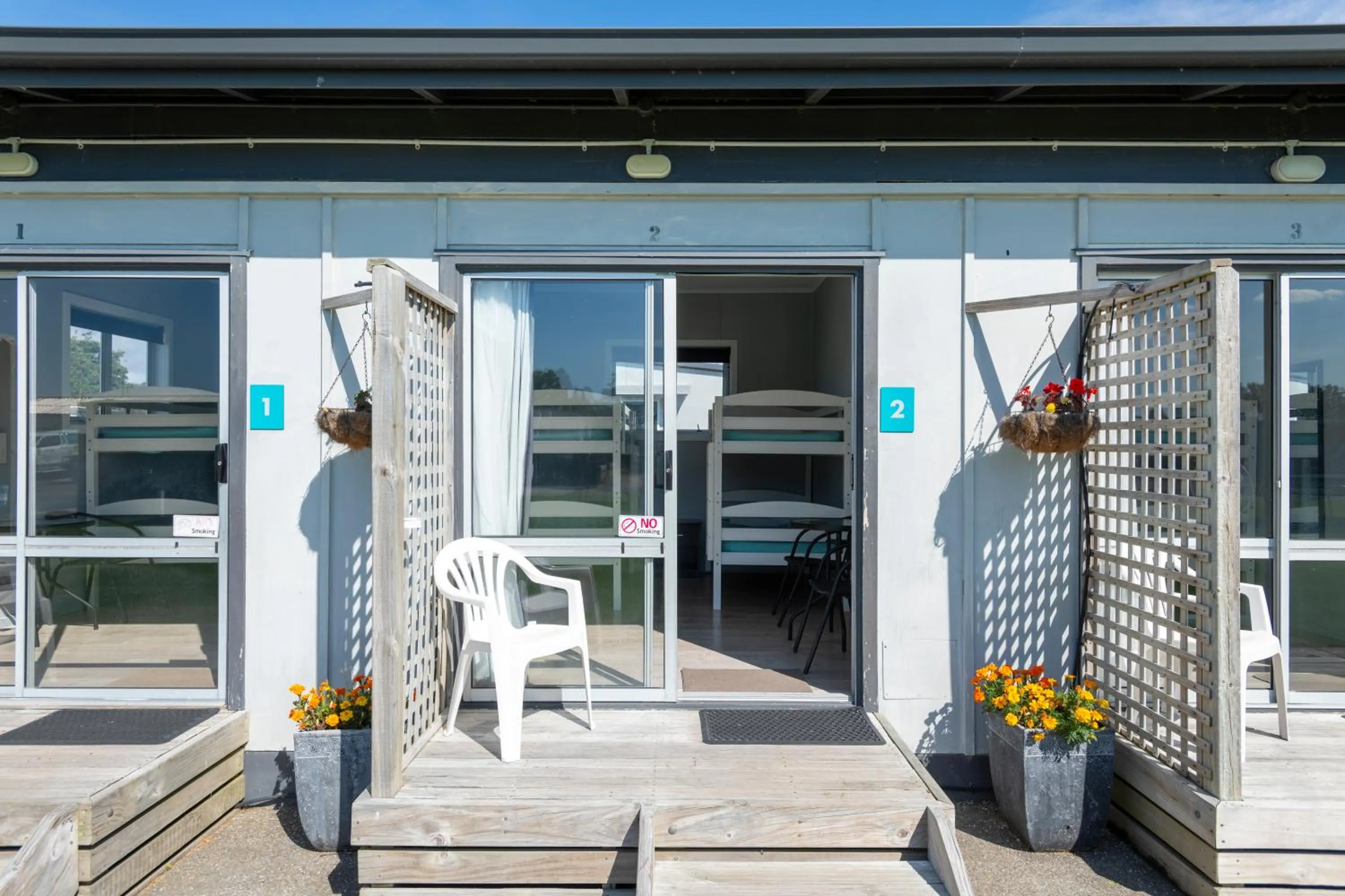 Property building in Riverside Whakatane Holiday Park