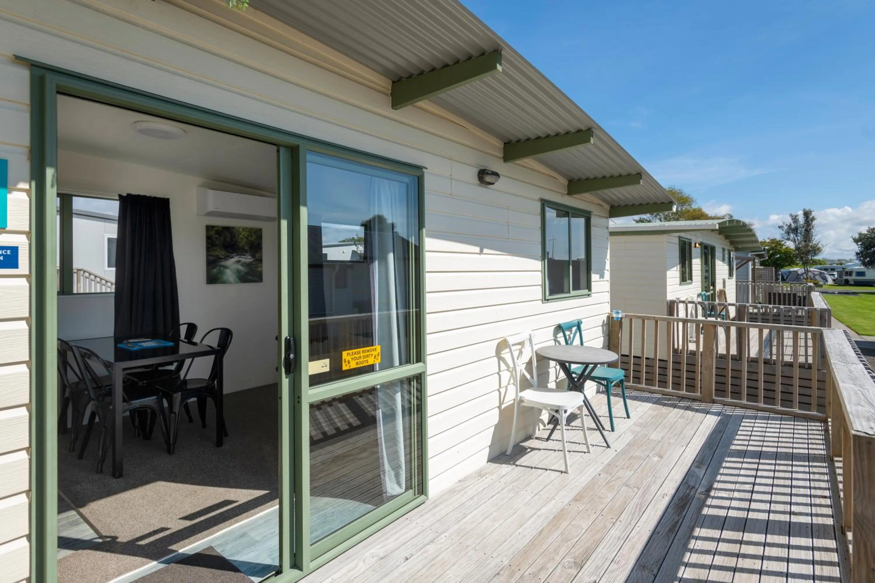 Property building in Riverside Whakatane Holiday Park