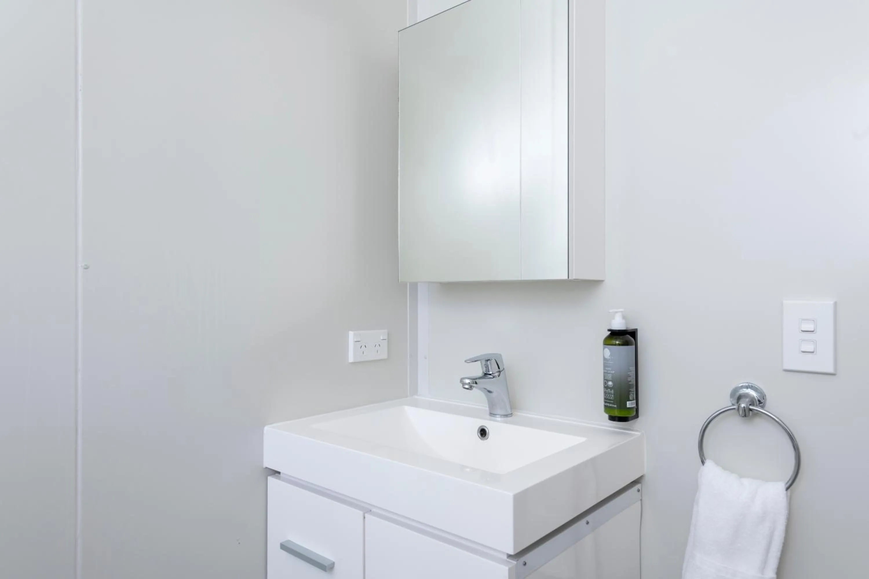 Bathroom in Riverside Whakatane Holiday Park