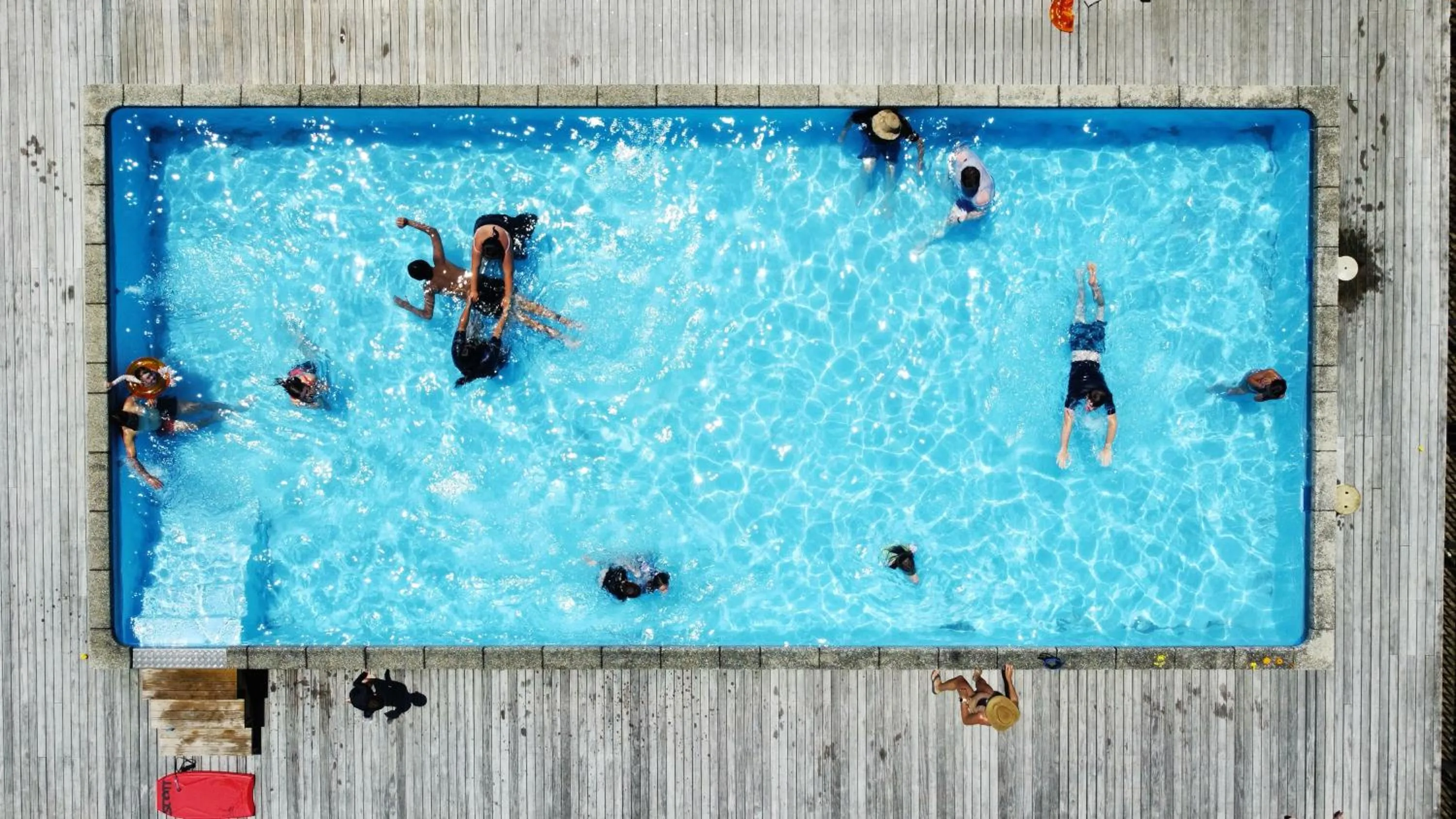 People in Riverside Whakatane Holiday Park