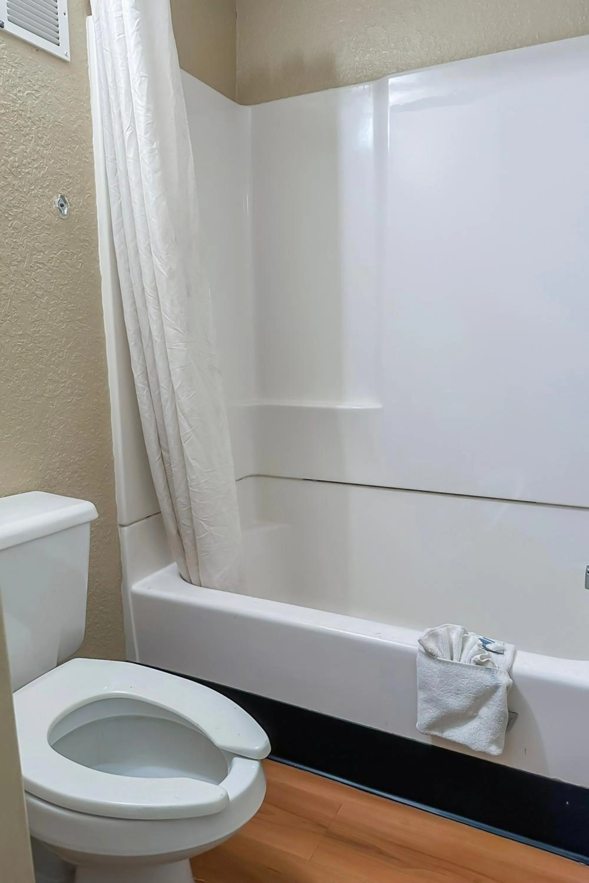 Bathroom in OYO Hotel Mobile, AL I-65 at Airport Blvd