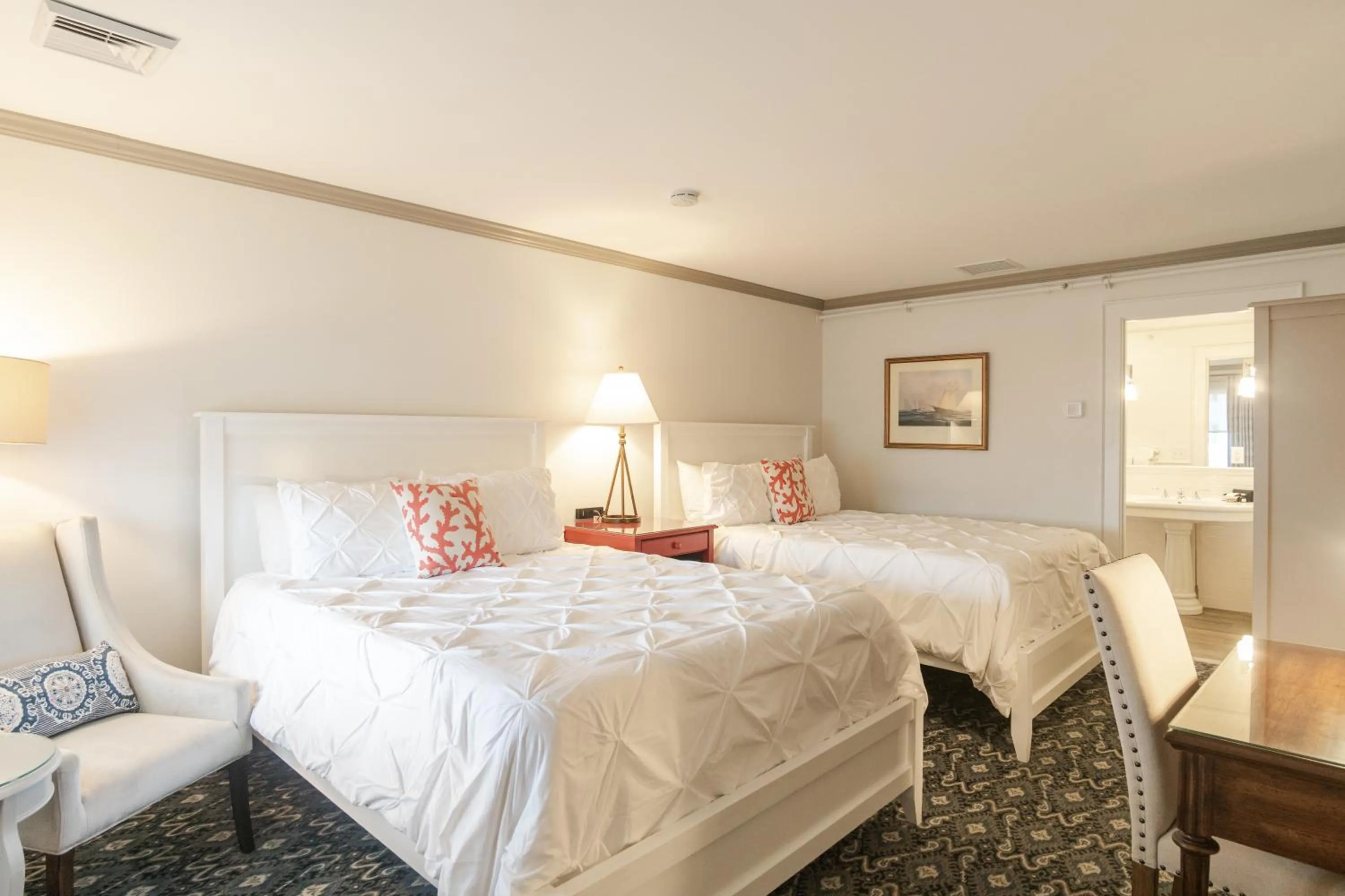 Bed in The Whaler's Inn