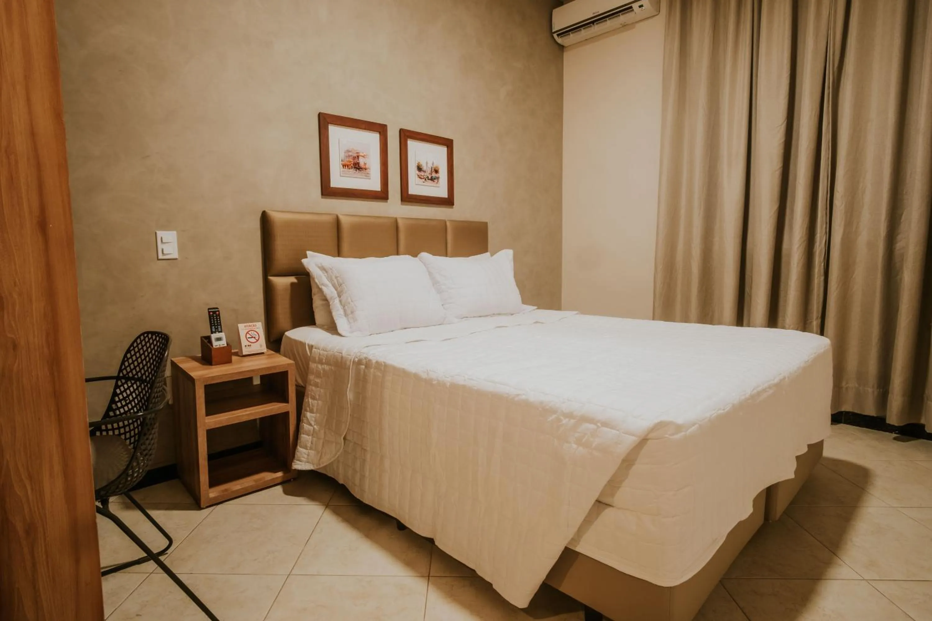 Bed in Pousada Encantare