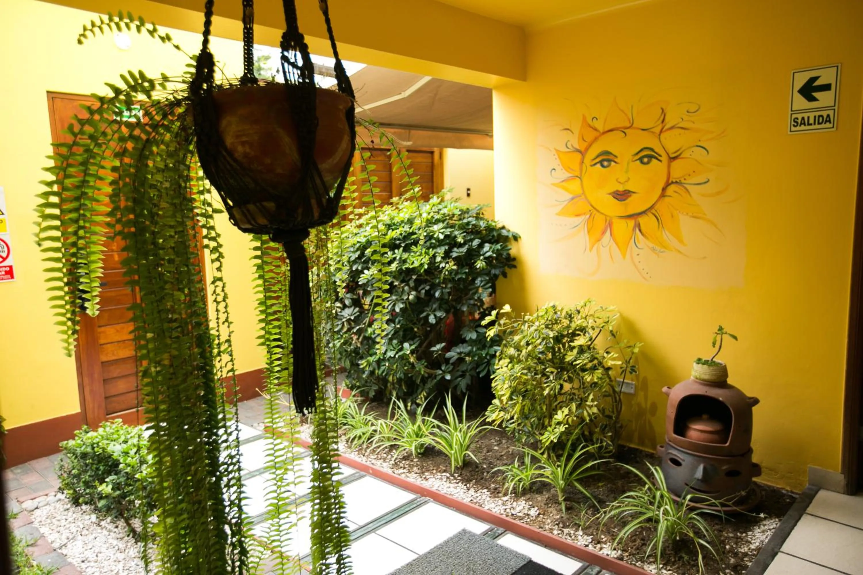 Garden view in Casa de Baraybar