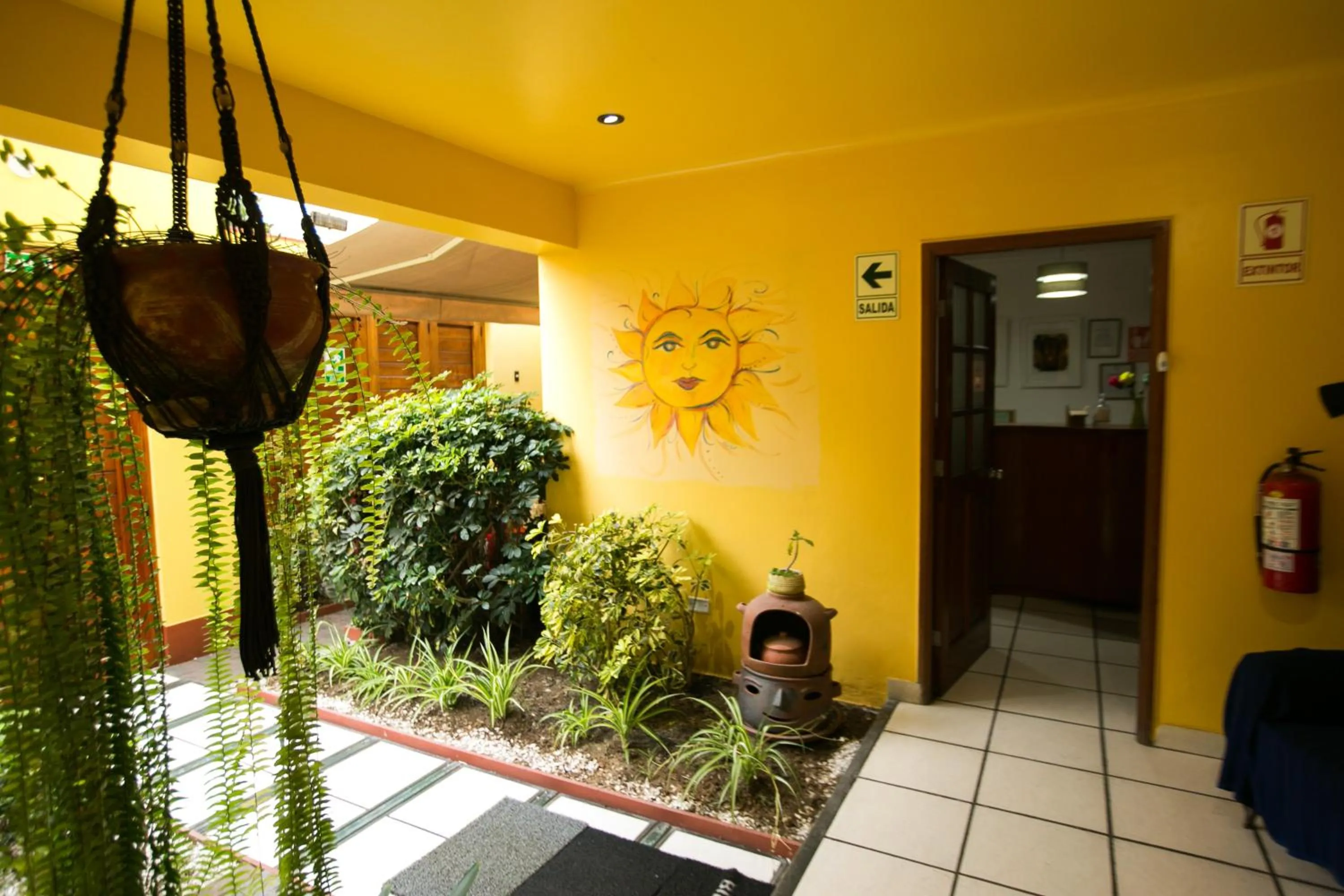 Garden view in Casa de Baraybar