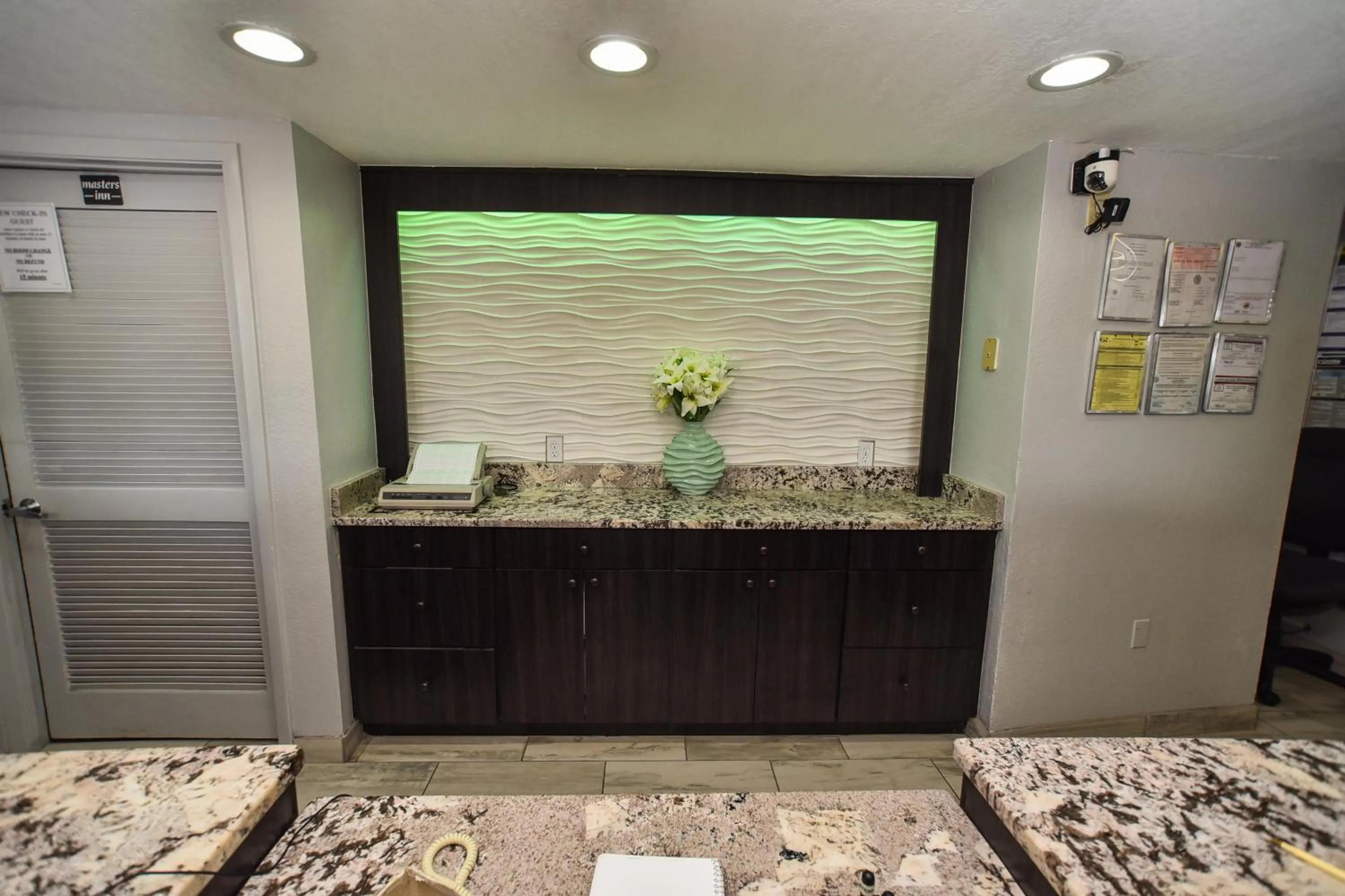 Decorative detail in Masters Inn Tucker