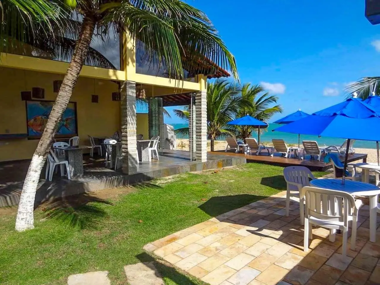 Garden in Pousada Santo Aleixo