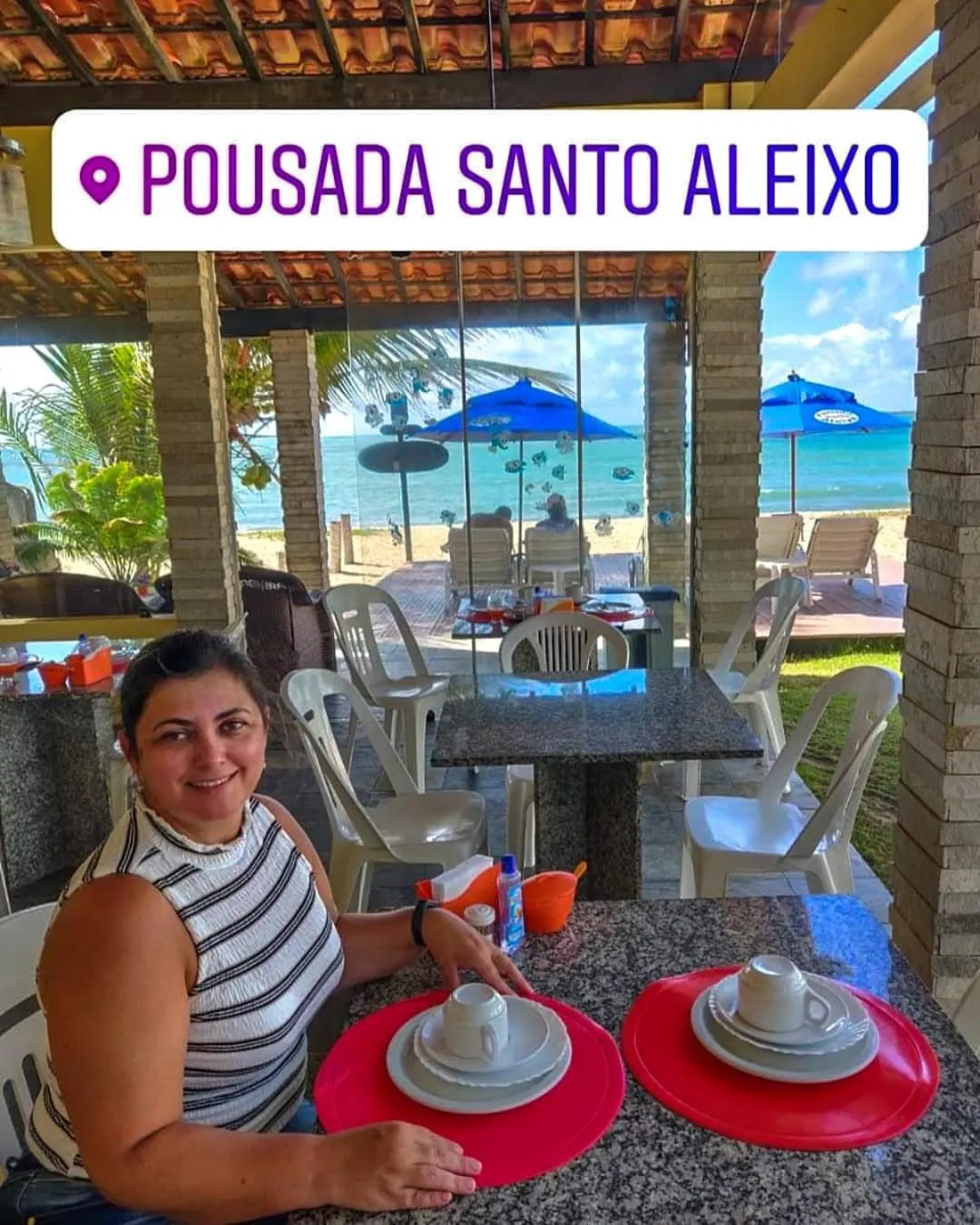 Restaurant/places to eat in Pousada Santo Aleixo