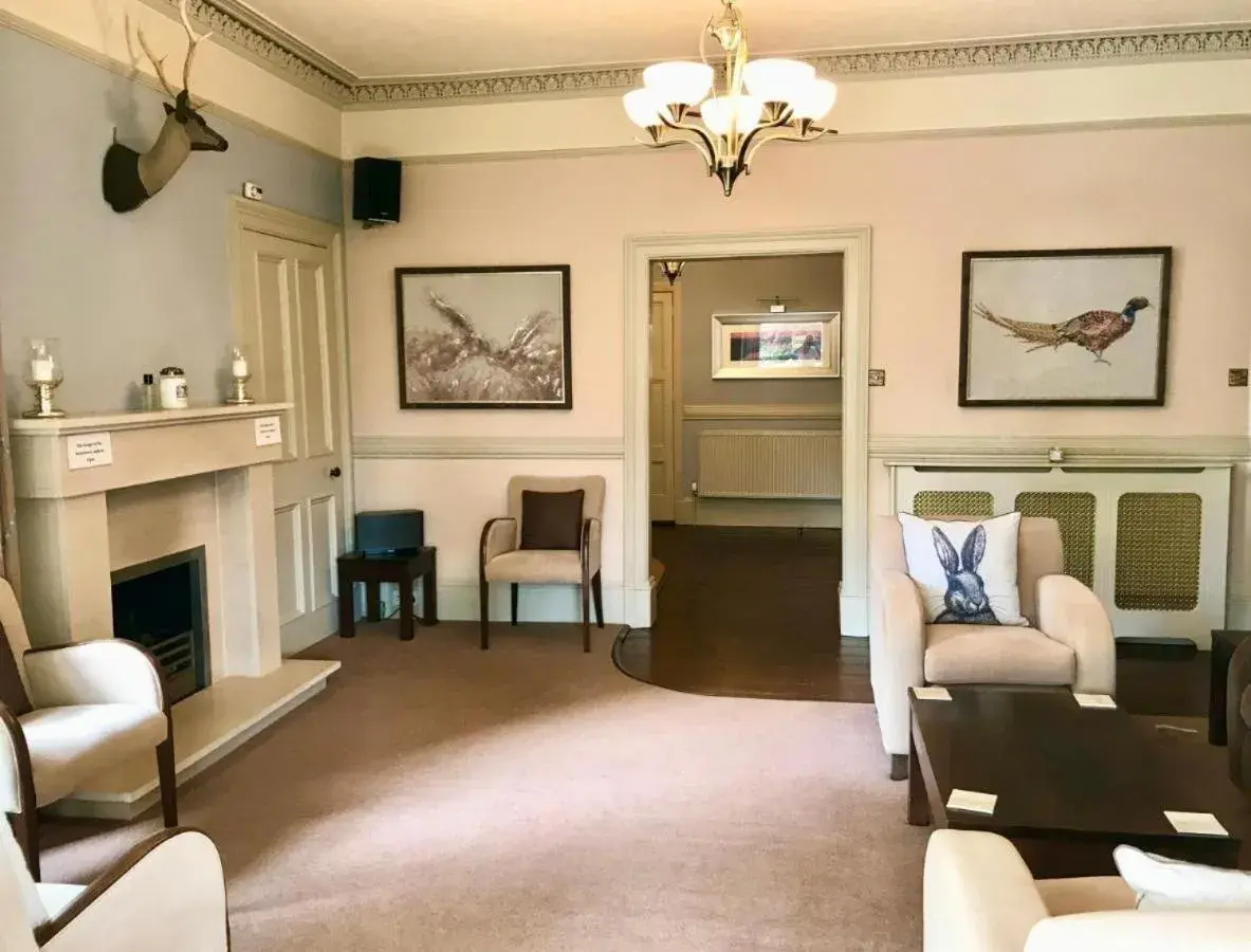 Living room in The Abbotsford Living room in The Abbotsford