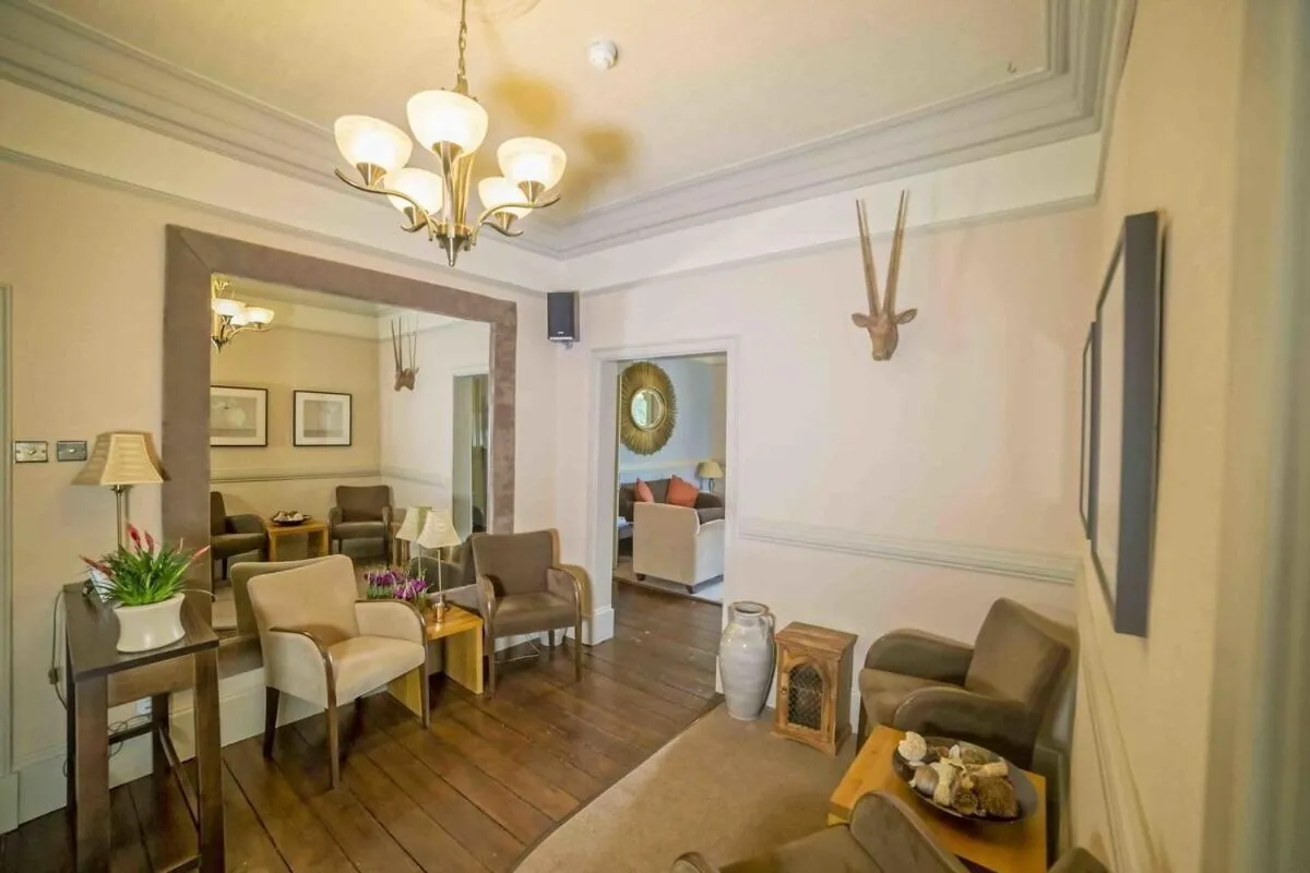 Living room in The Abbotsford