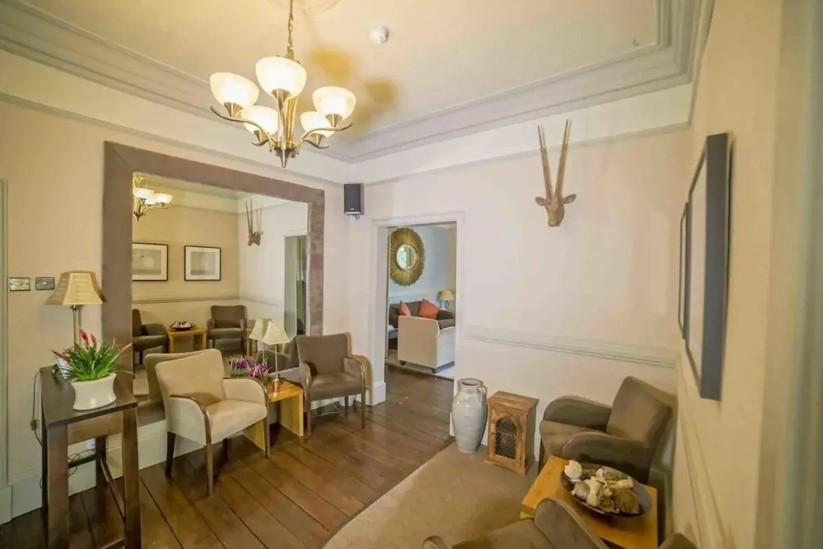 Living room in The Abbotsford Living room in The Abbotsford