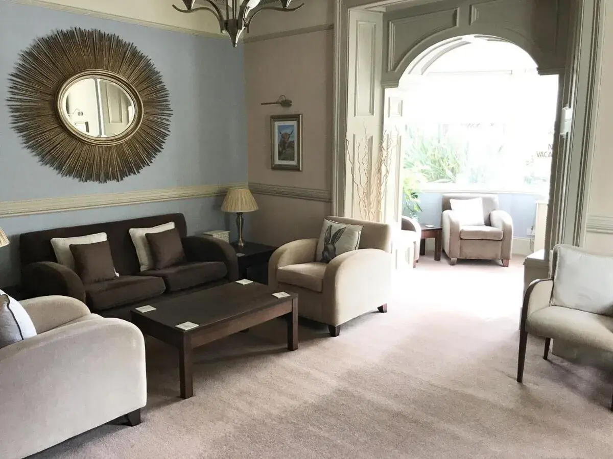 Living room in The Abbotsford Living room in The Abbotsford