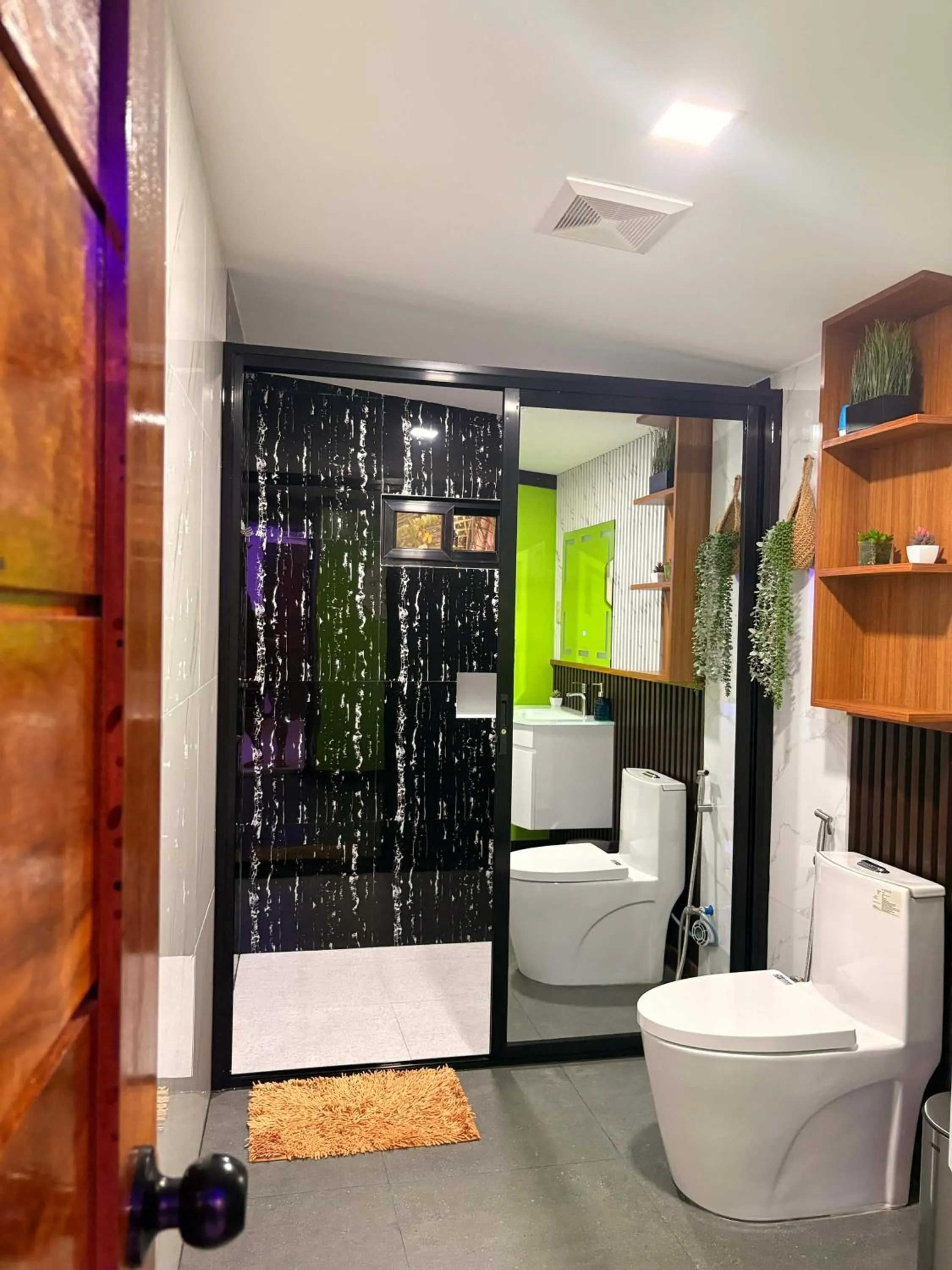 Shower in Mina Grande Beach Cottages