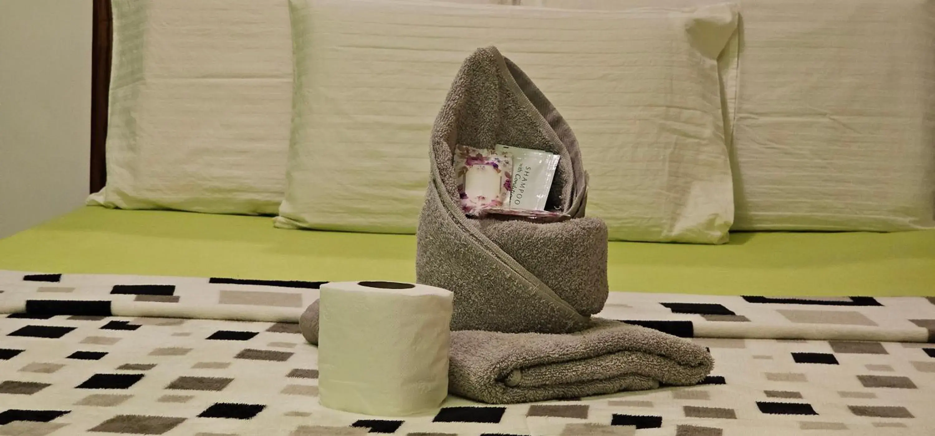 Bed in Mina Grande Beach Cottages Bed in Mina Grande Beach Cottages