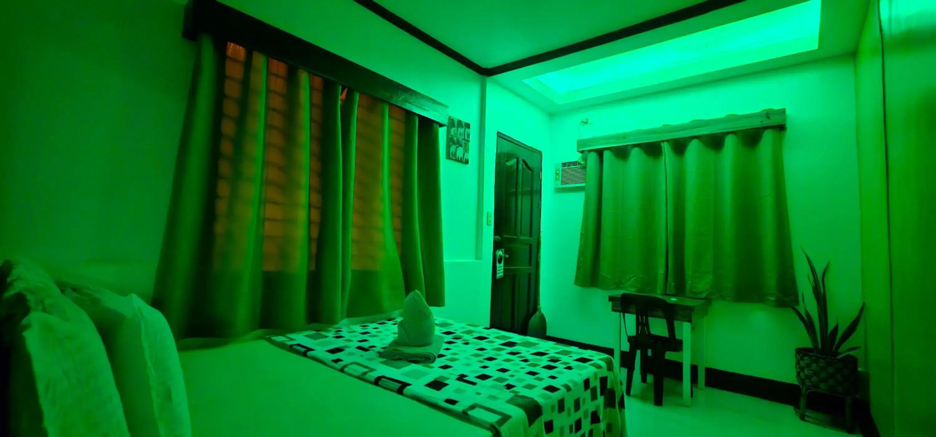 Bed in Mina Grande Beach Cottages Bed in Mina Grande Beach Cottages