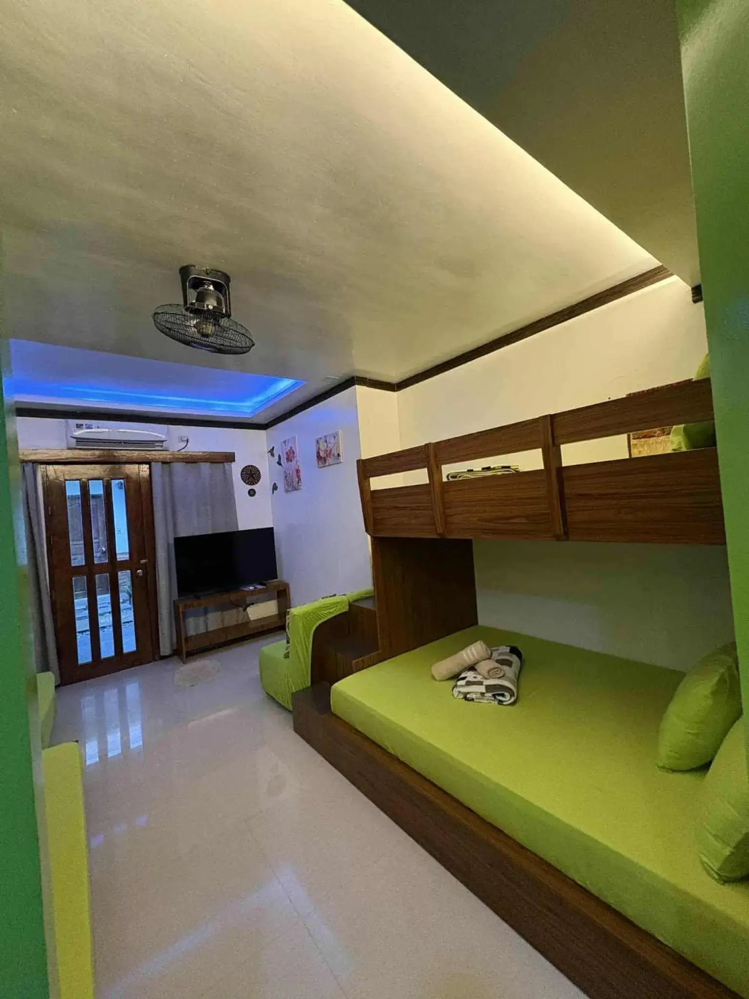 Bed in Mina Grande Beach Cottages Bed in Mina Grande Beach Cottages