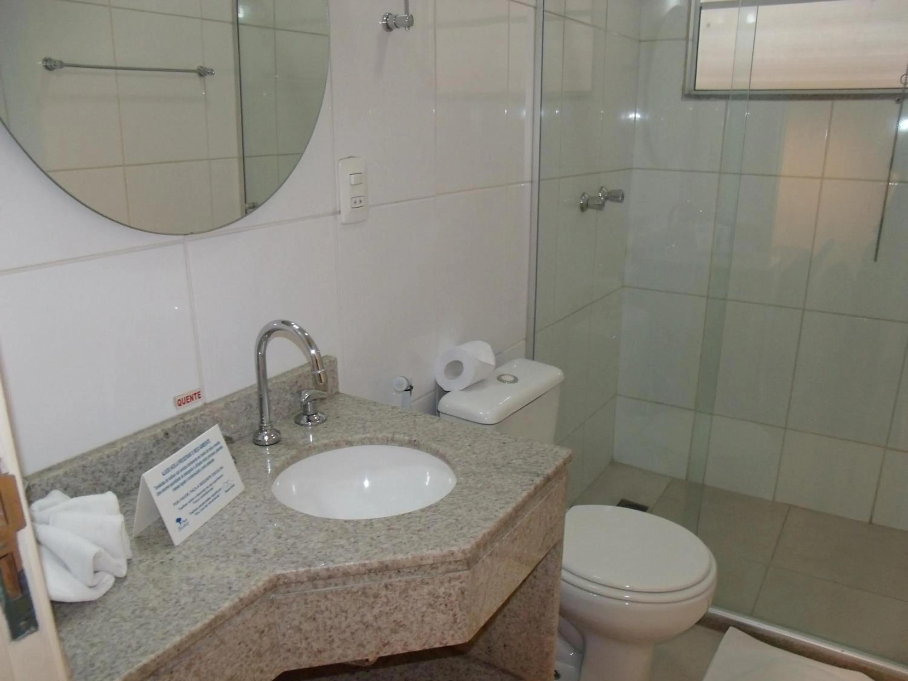 Bathroom in Hotel Bramig