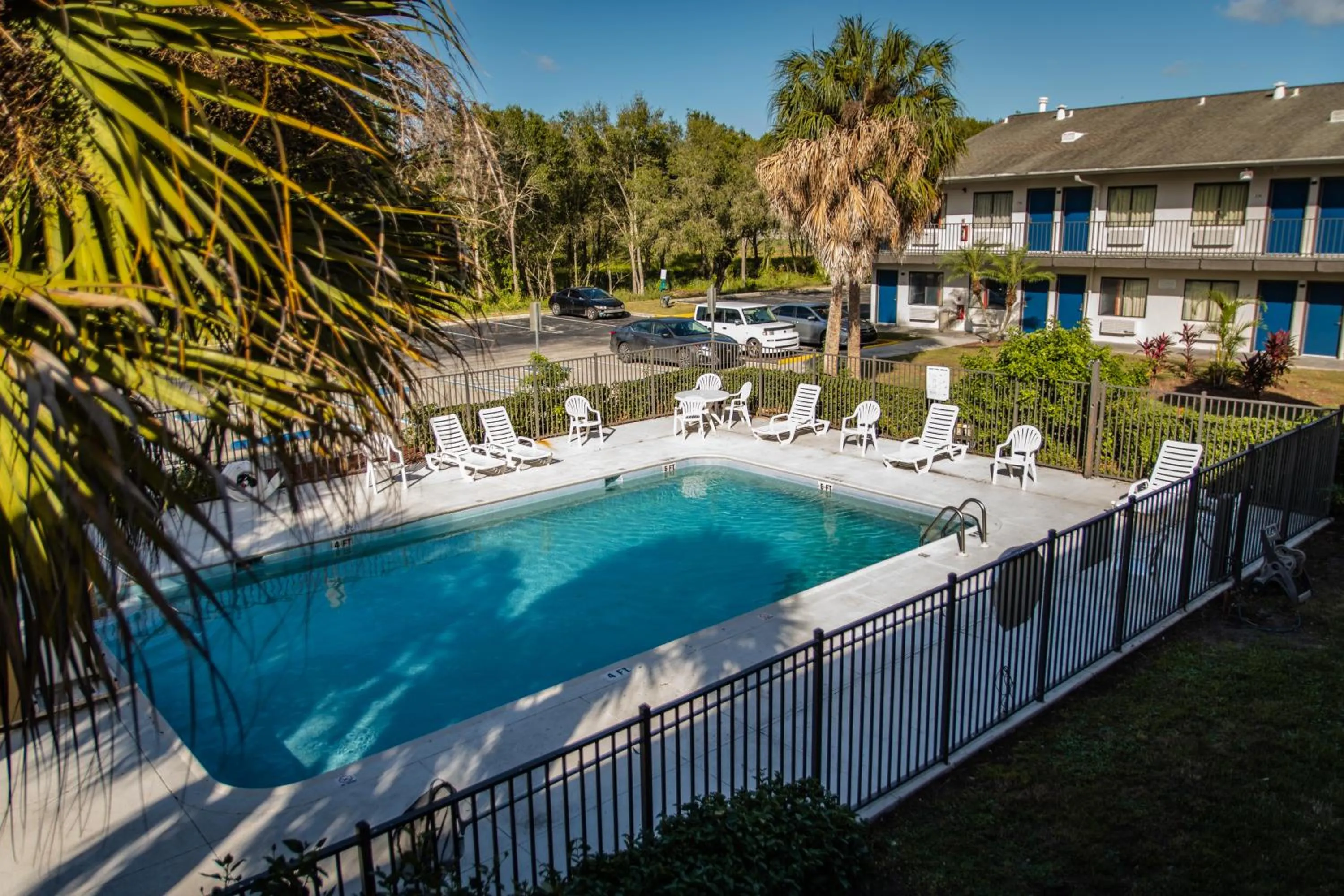 Swimming pool in Motel 6-Ft. Pierce, FL