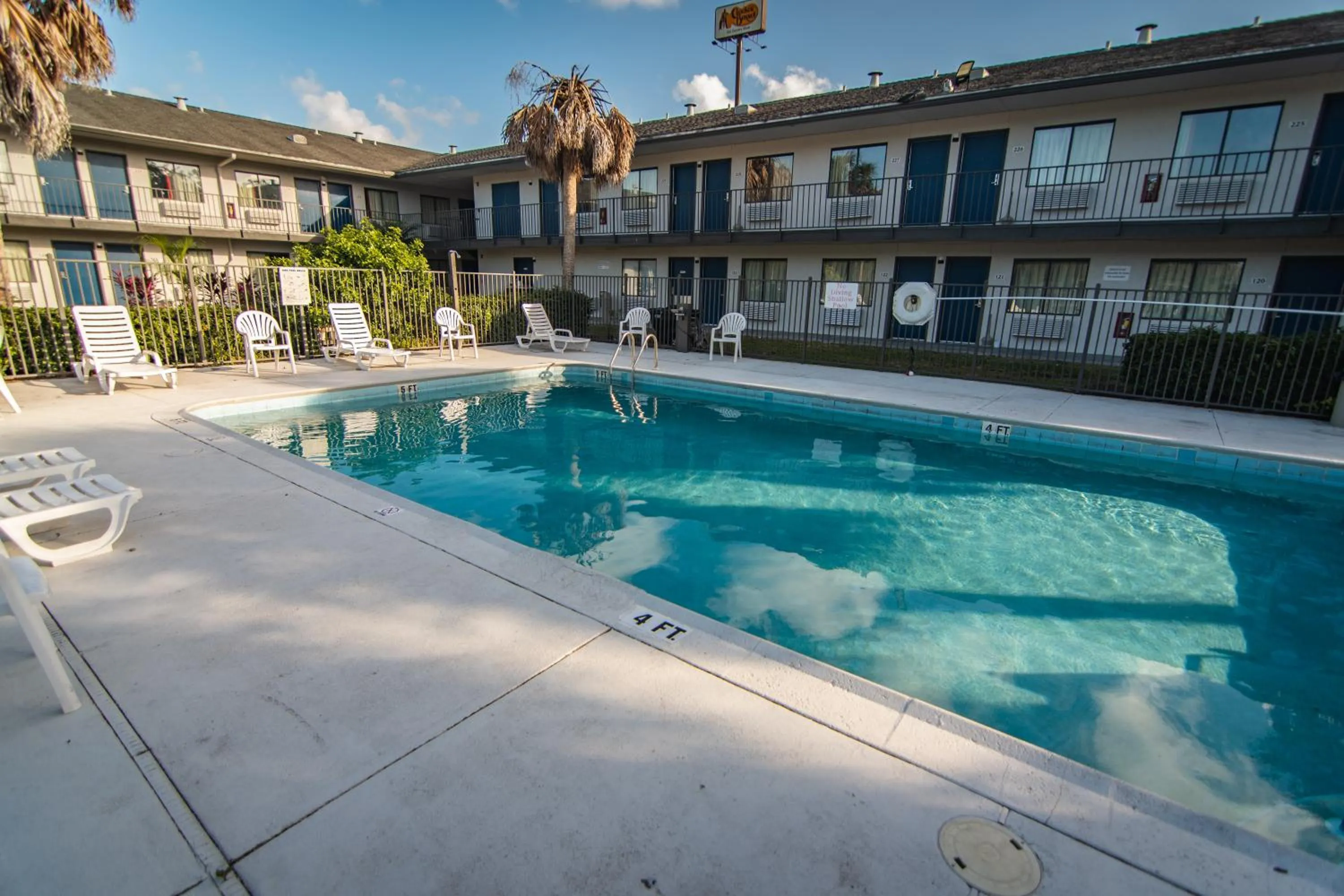 Swimming pool in Motel 6-Ft. Pierce, FL