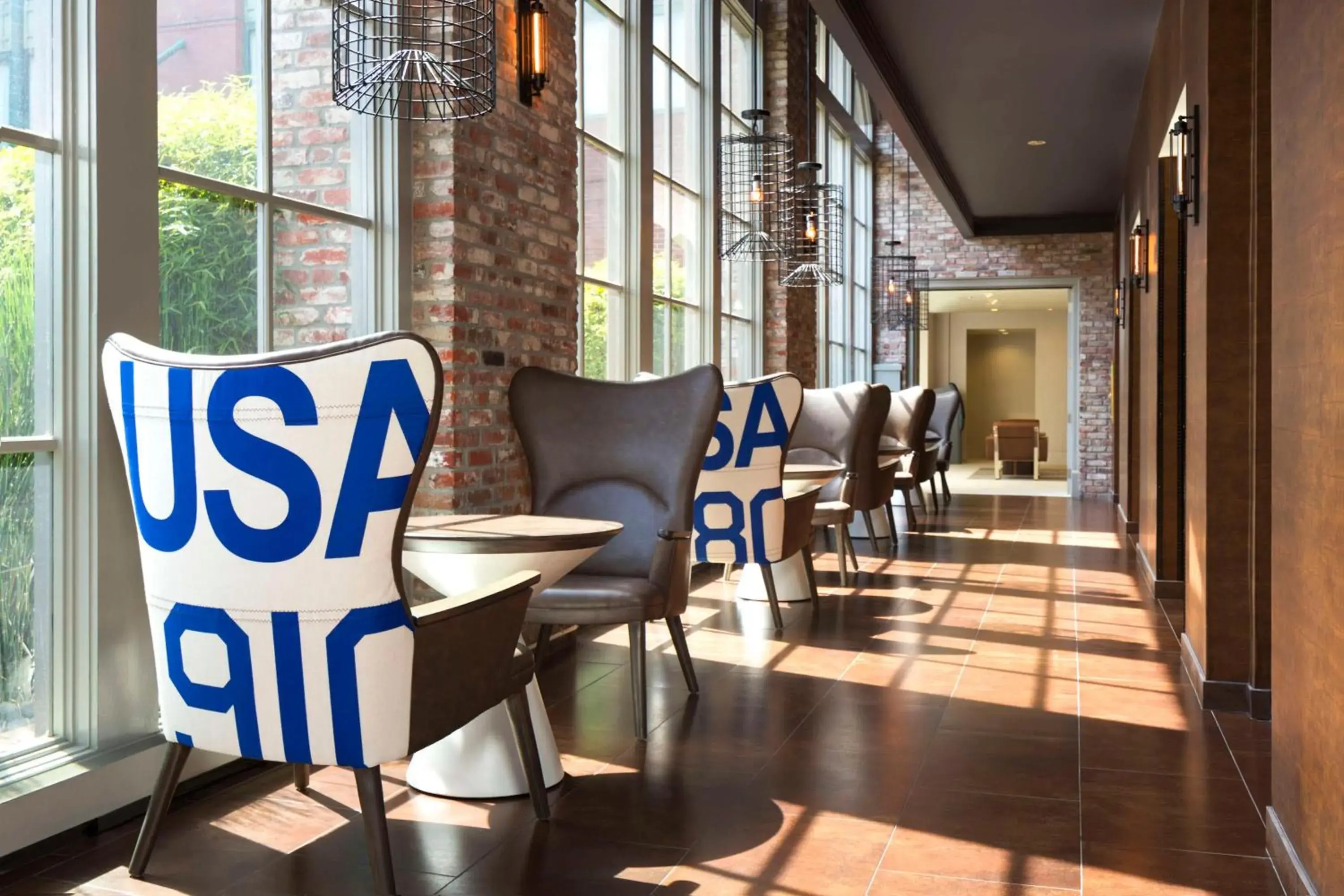Lobby or reception in Hyatt Centric Fisherman's Wharf San Francisco Lobby or reception in Hyatt Centric Fisherman's Wharf San Francisco