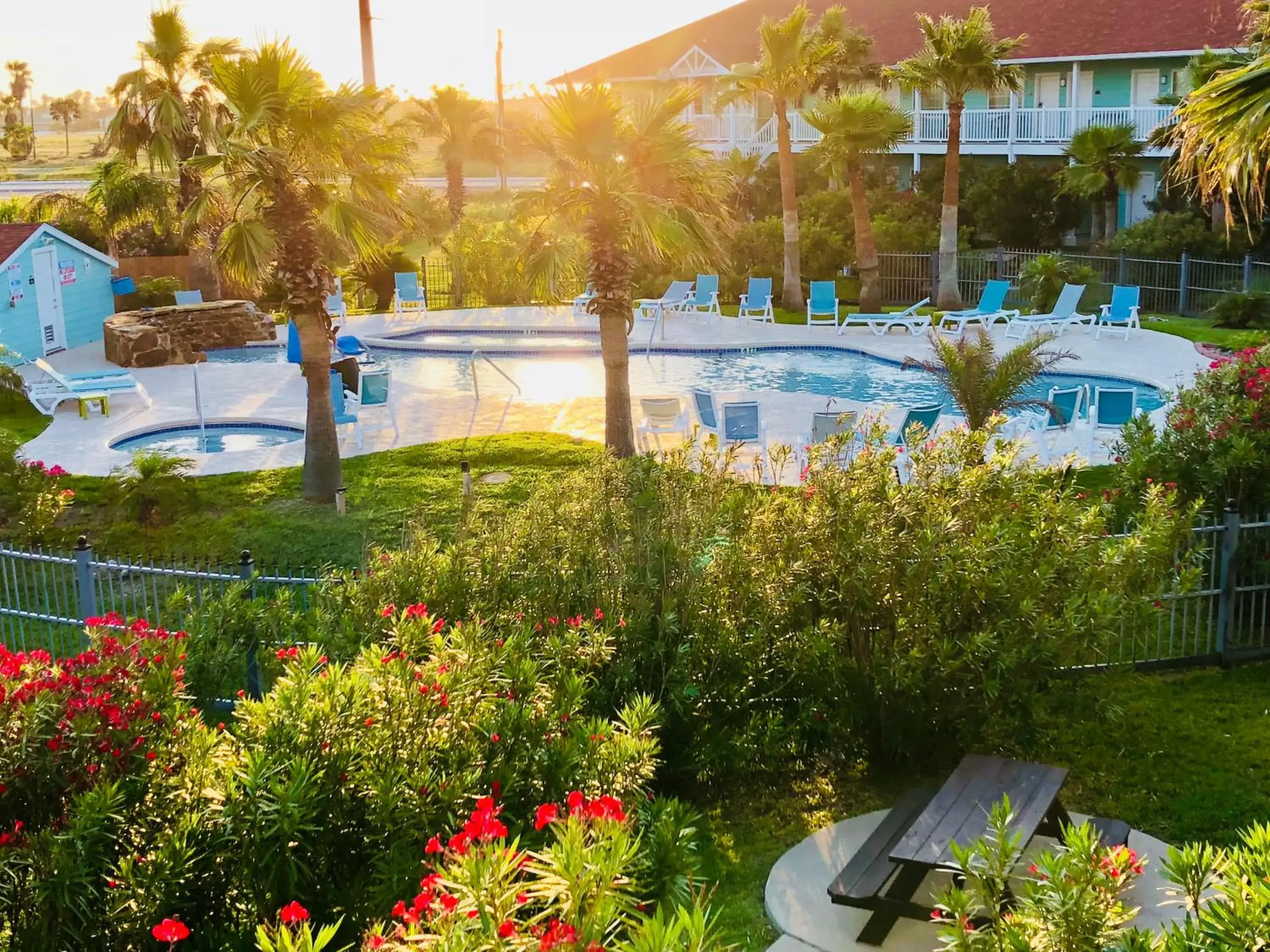 Swimming pool in Days Inn by Wyndham Port Aransas TX Swimming pool in Days Inn by Wyndham Port Aransas TX