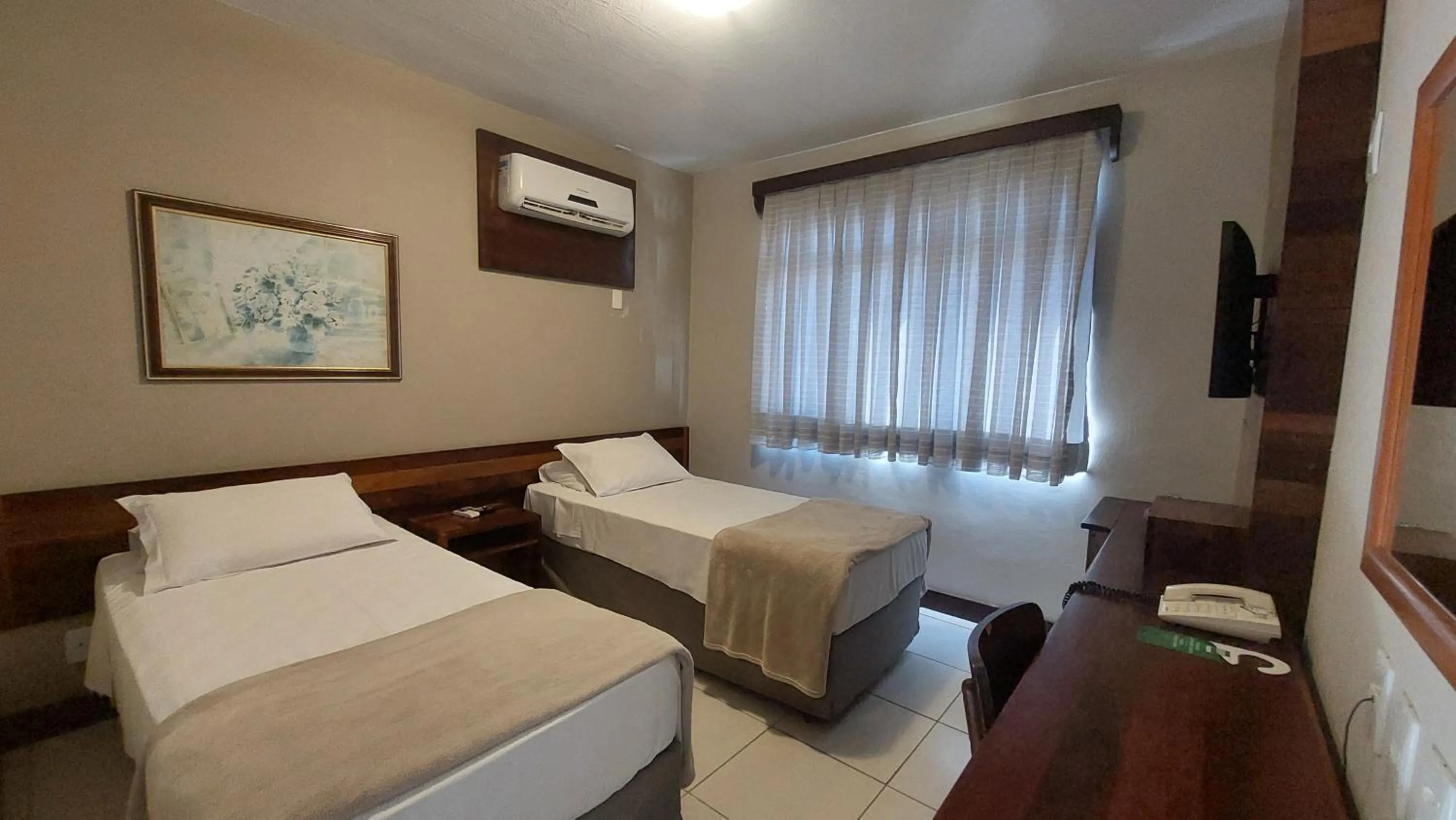 Bed in Príncipe Hotel