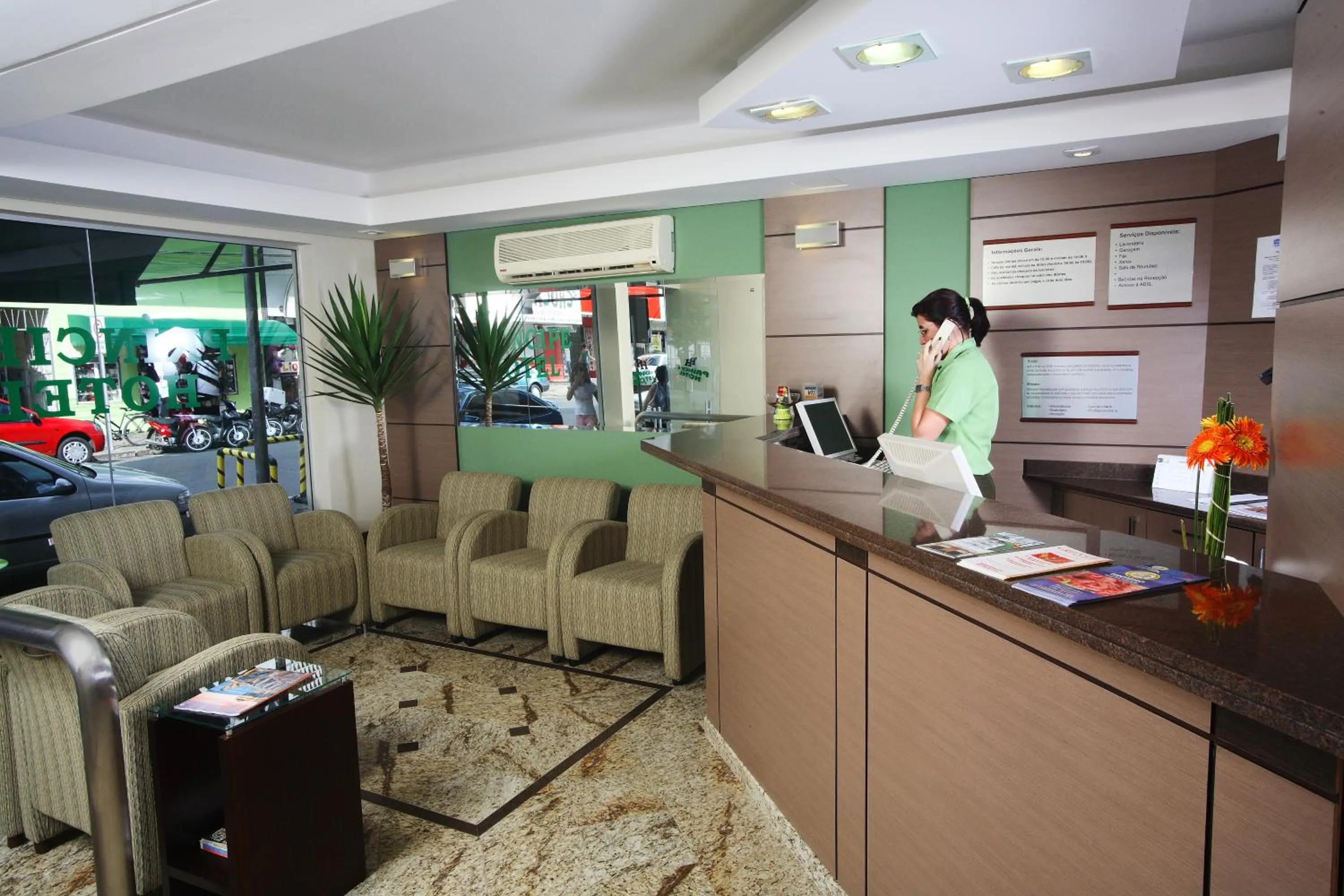 Lobby or reception in Príncipe Hotel