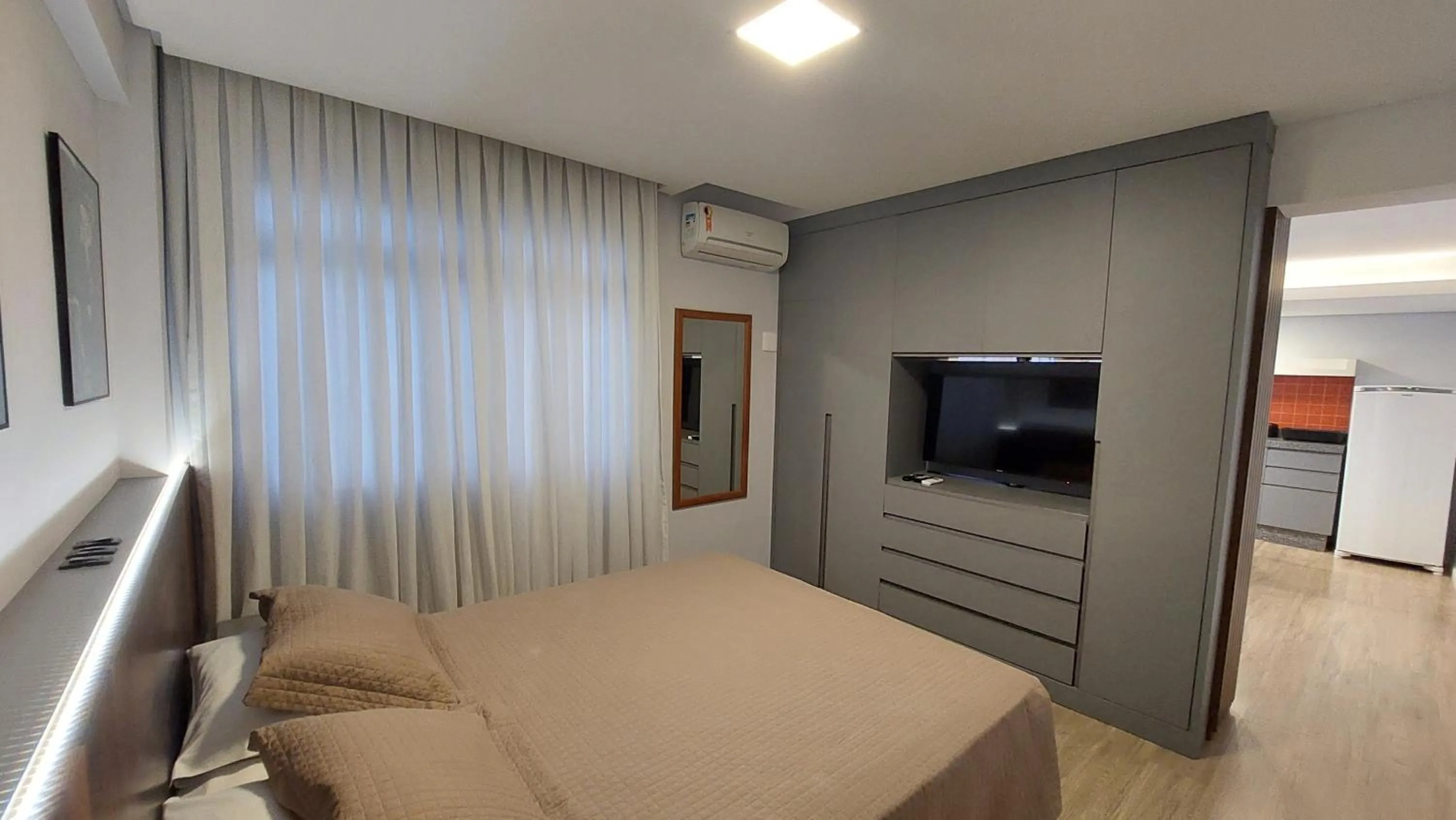 Bed in Príncipe Hotel