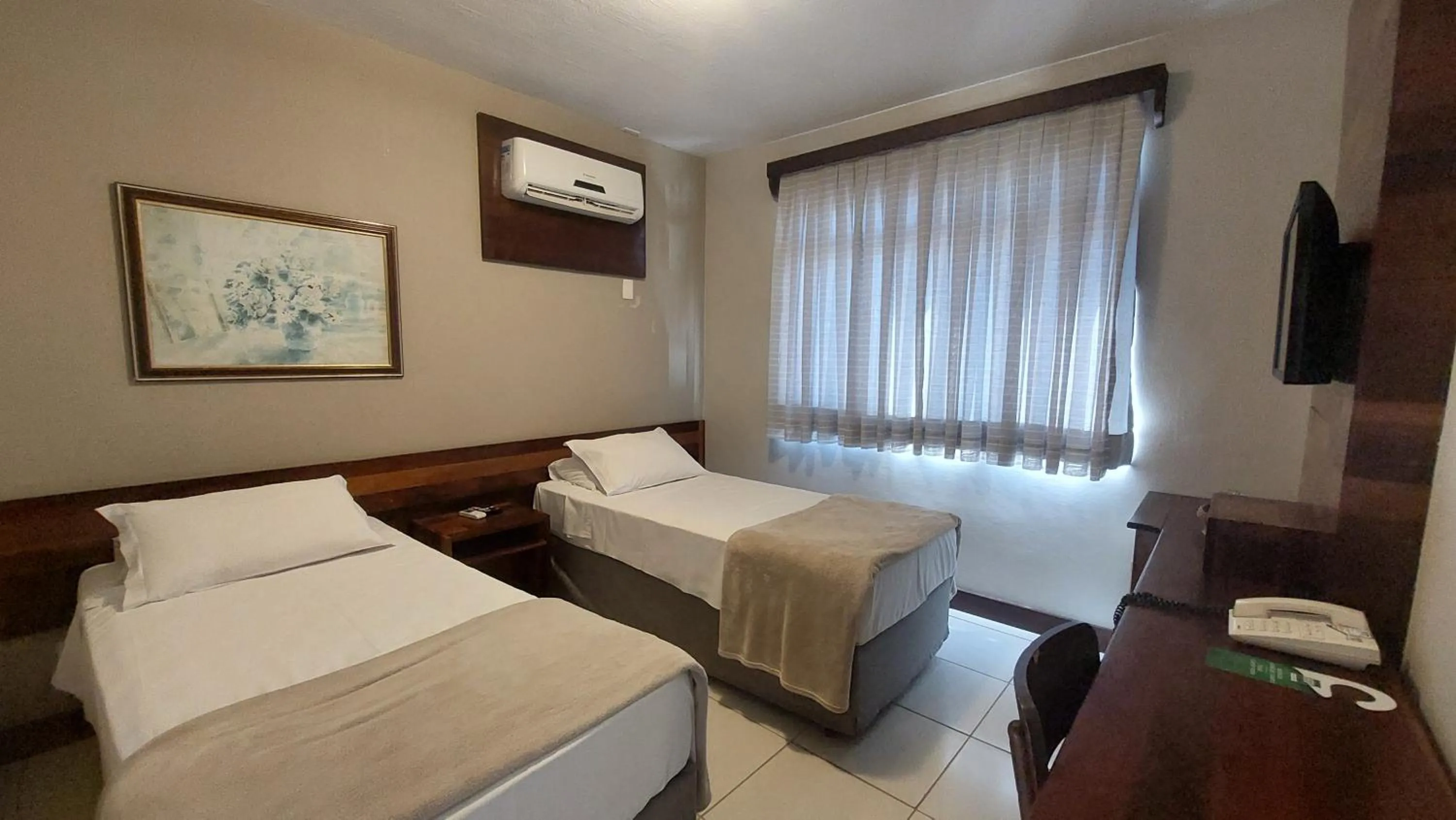 Bed in Príncipe Hotel